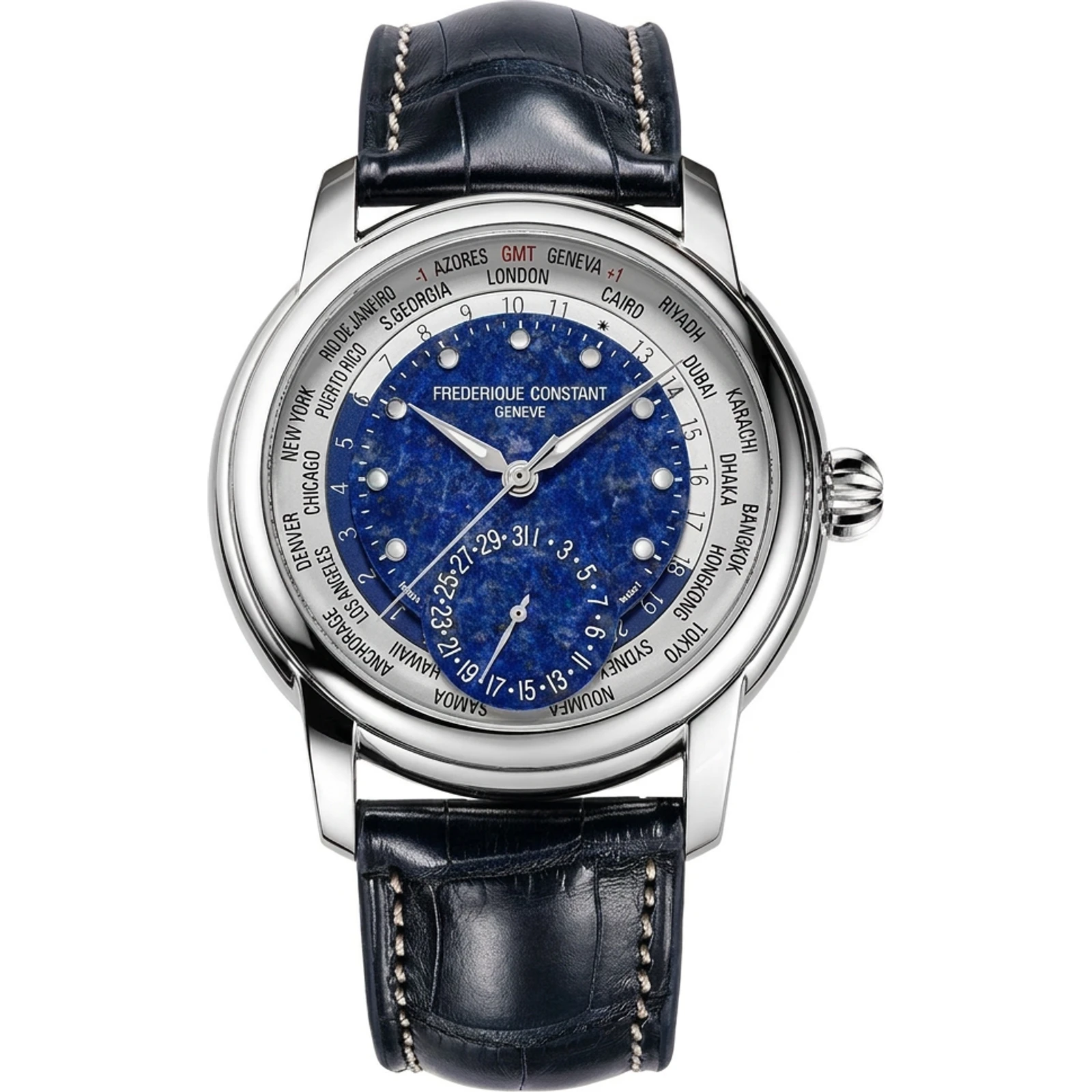 Frédérique Constant Classic Worldtimer Manufacture FC-718LA4H6