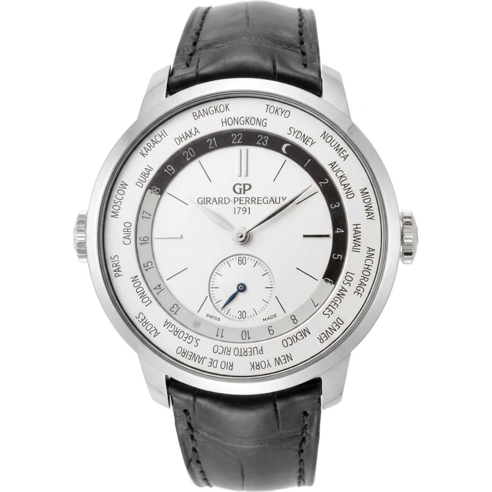 Girard-Perregaux 1966 WW.TC World Timer 49557-11-132-BB6C