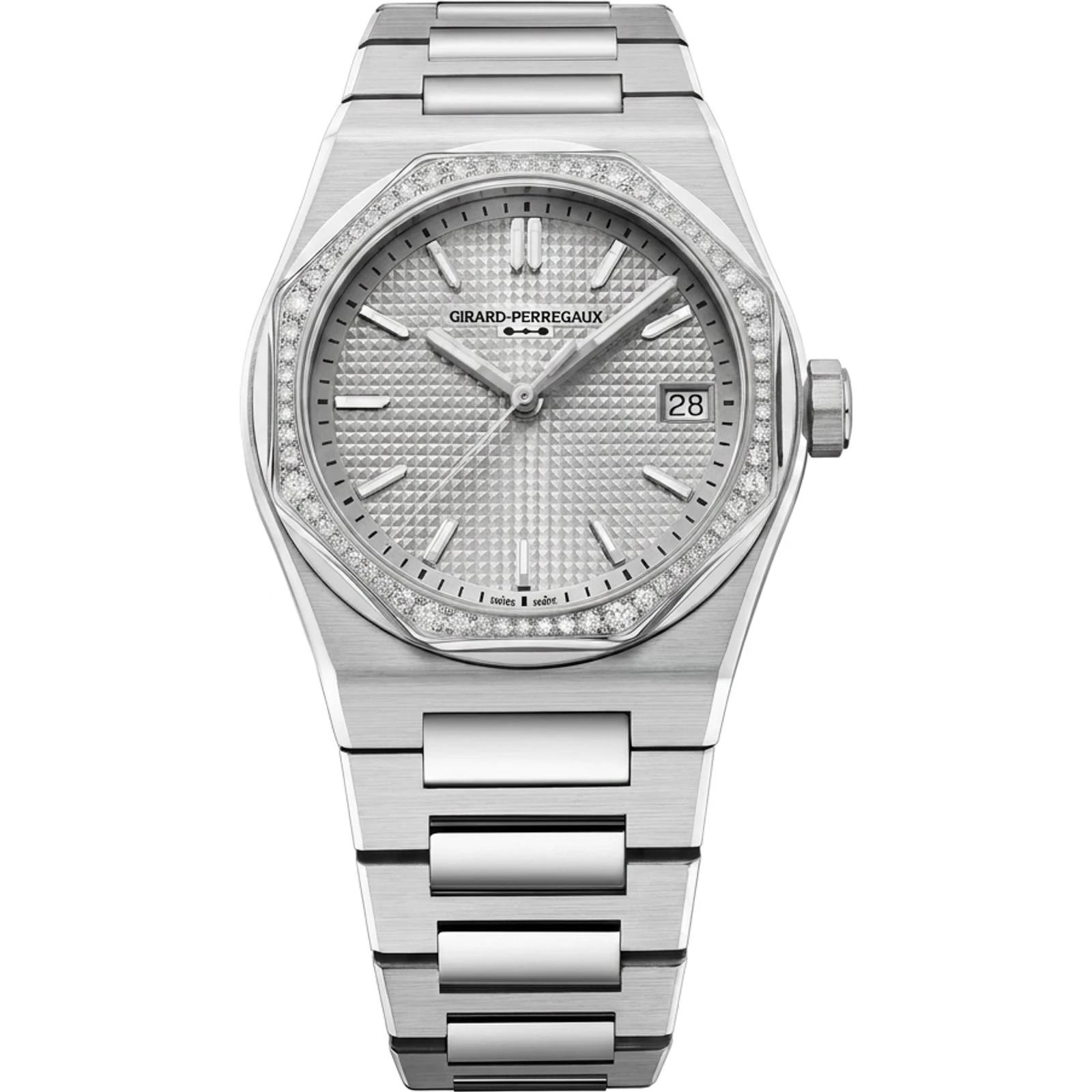 Girard-Perregaux Laureato Fifty 36 mm Diamond Bezel 81006-11S3597-1CM