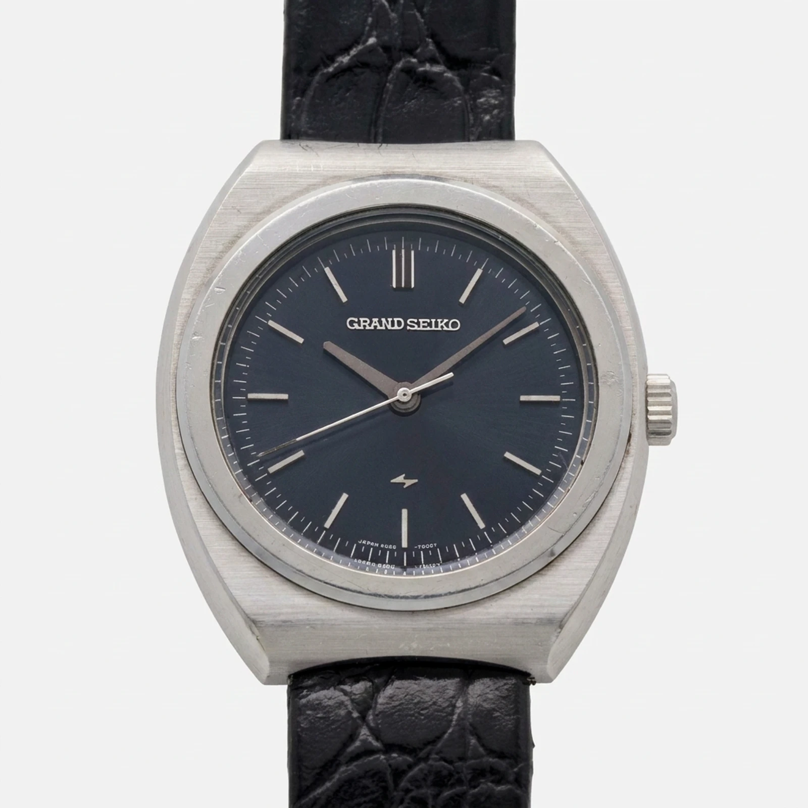 Grand Seiko V.F.A. (Very Fine Adjusted), flat dial, two-dimensional hands (Daini Seikosha, 1969) 4580-7000