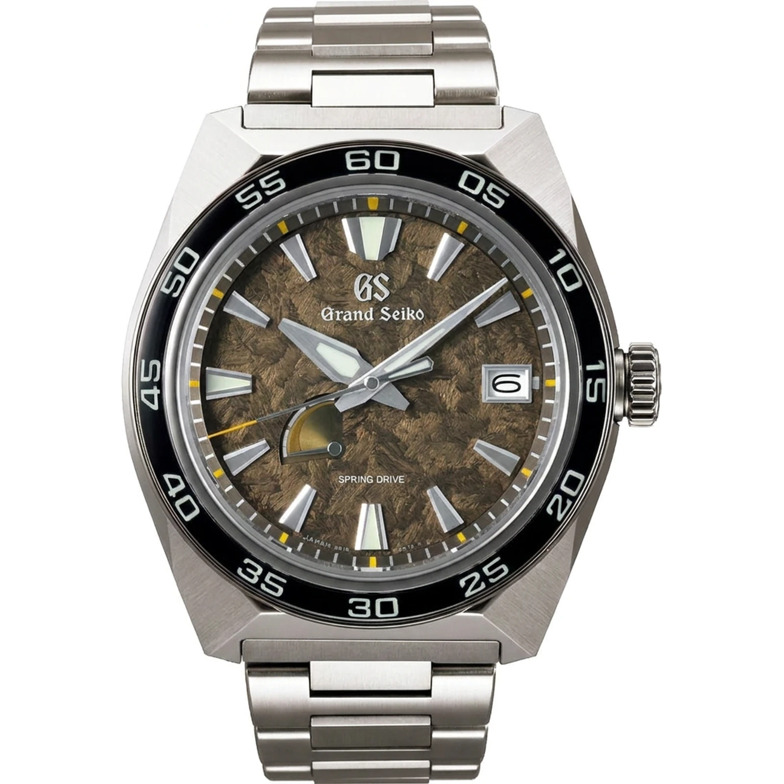 Grand Seiko Spring Drive 20th Anniversary Limited Edition, lion's mane dial, titanium SBGA403