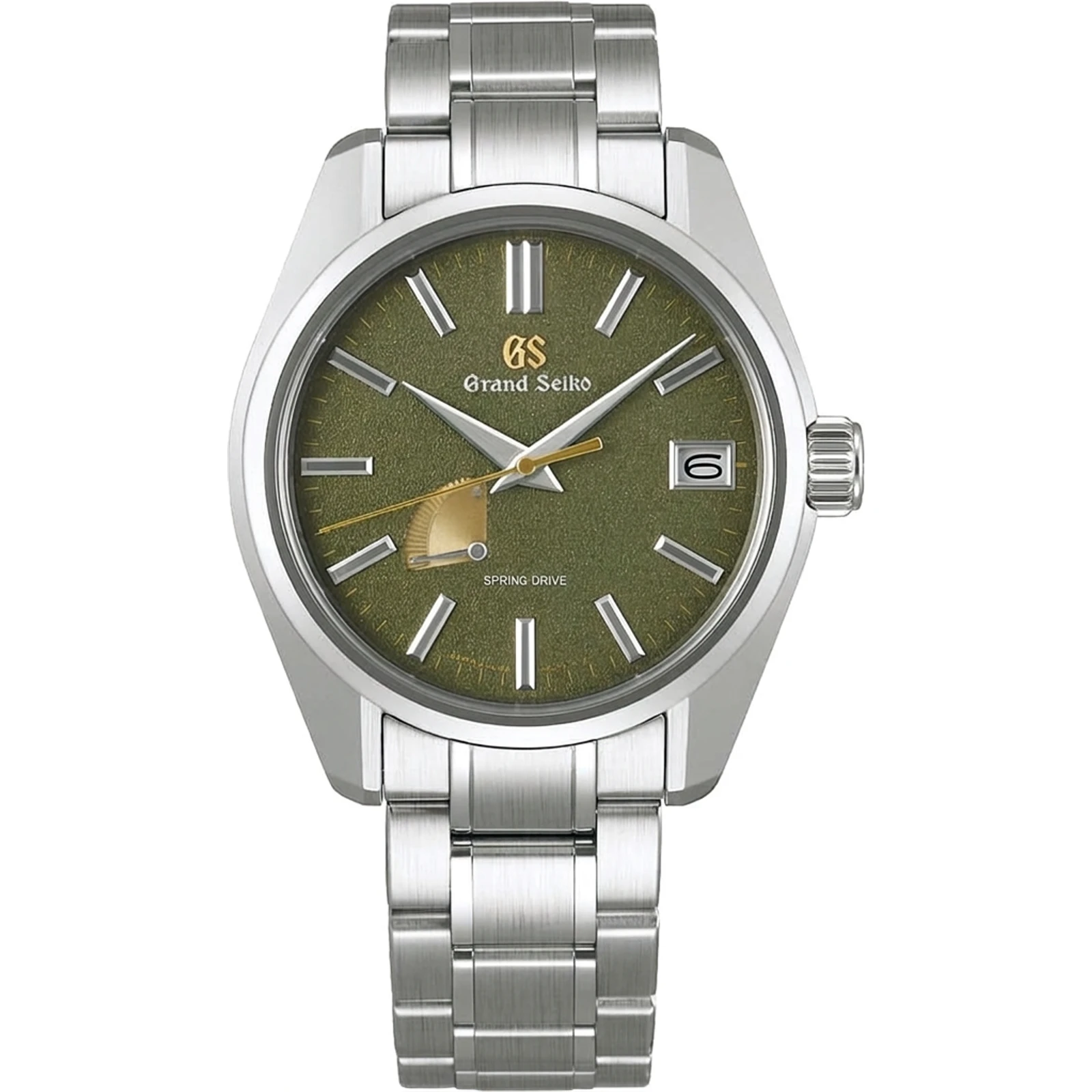 Grand Seiko 44GS Spring Drive Katana "Shingane" US-Exclusive, green dial SBGA491