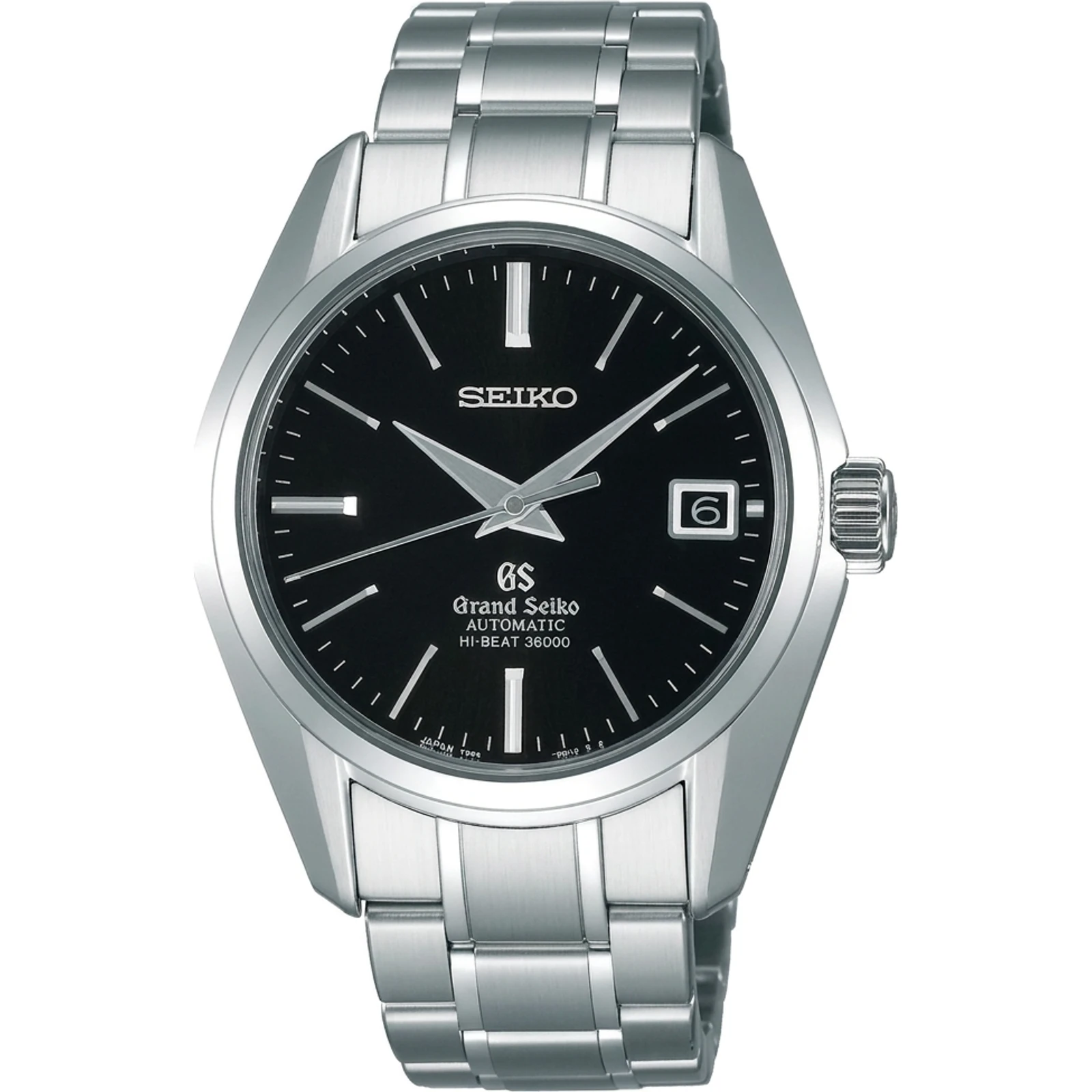Grand Seiko Hi-Beat 36000 Automatic, black dial (9S85) SBGH005