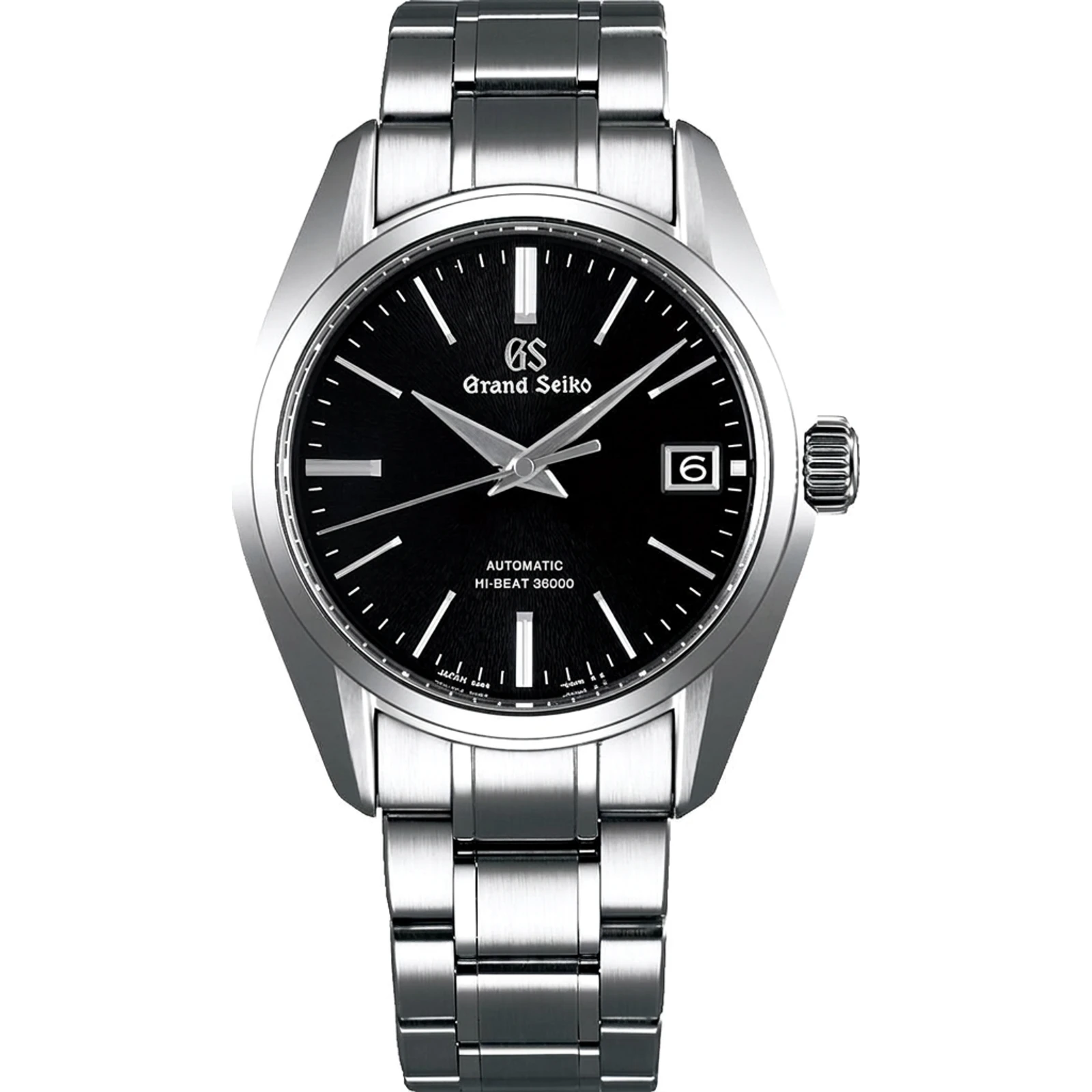 Grand Seiko Hi-Beat 36000, black dial, 40mm (9S85) SBGH205