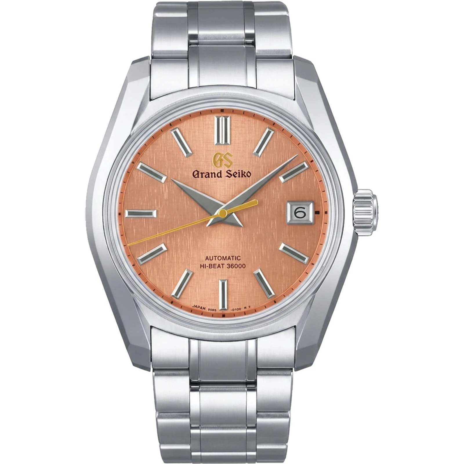 Grand Seiko "Summer Sunset" Wako Exclusive Hi-Beat, salmon dial SBGH357