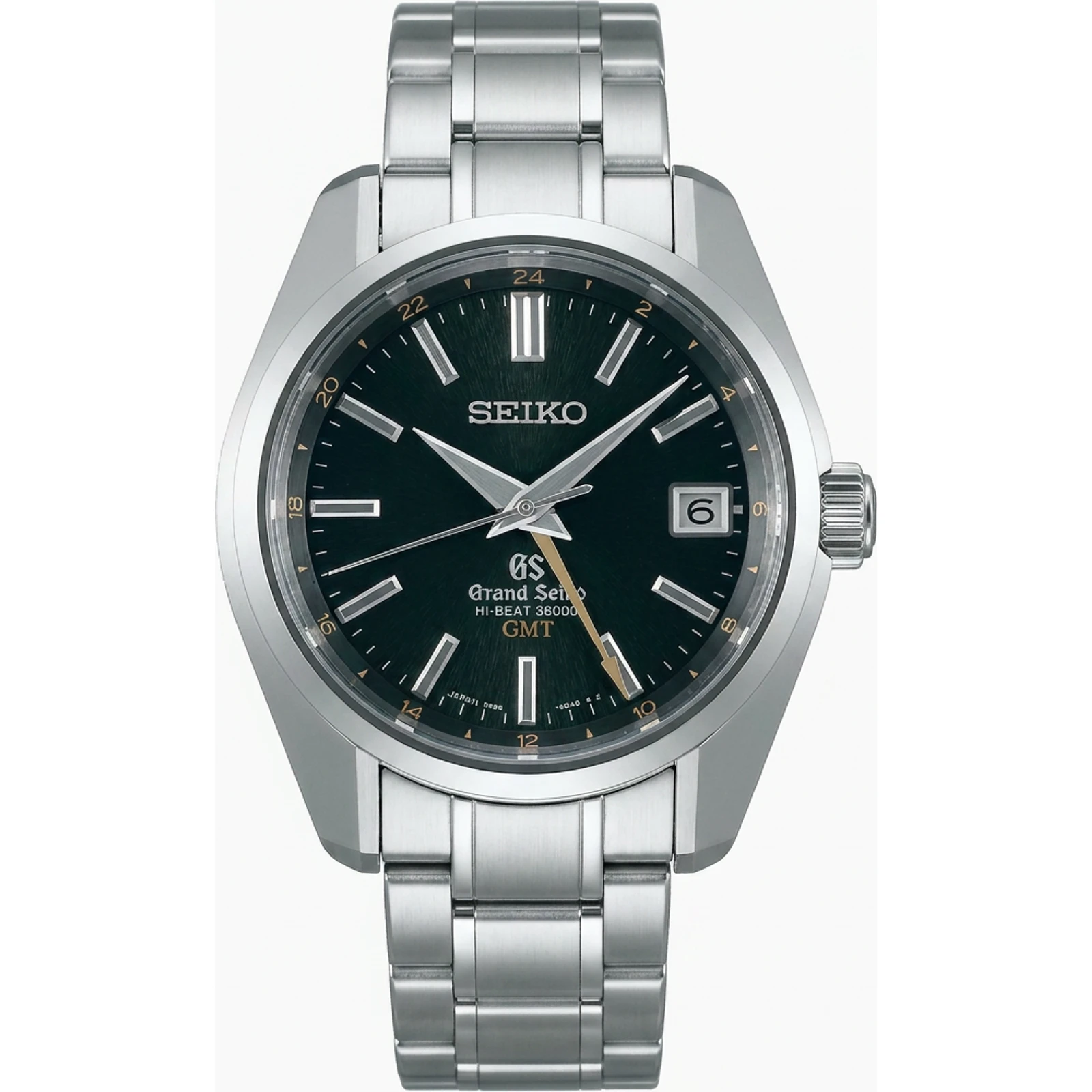 Grand Seiko Hi-Beat 36000 GMT Limited Edition, dark green dial, ltd. 600 SBGJ005