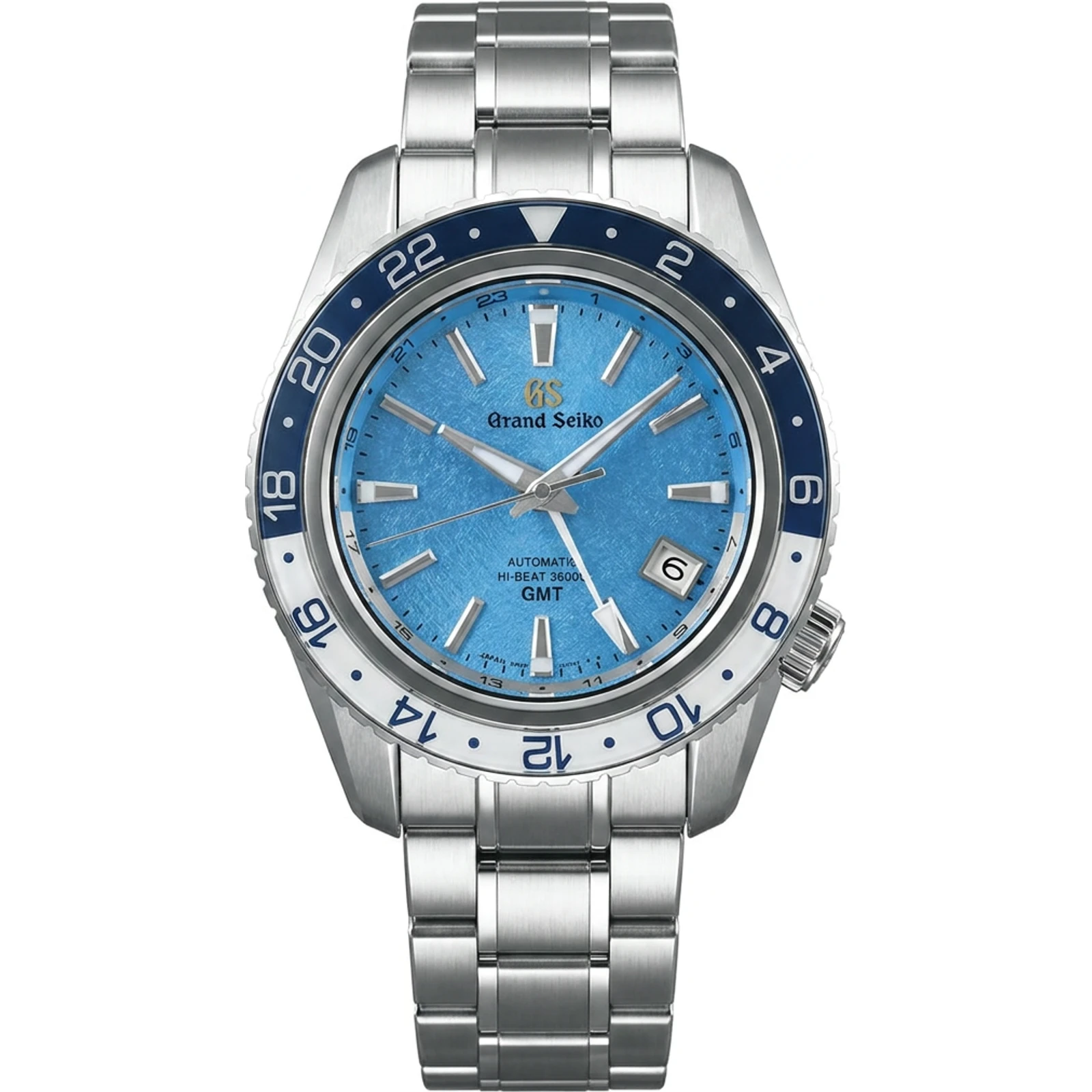 Grand Seiko Harada Retailer Exclusive GMT, blue dial SBGJ279