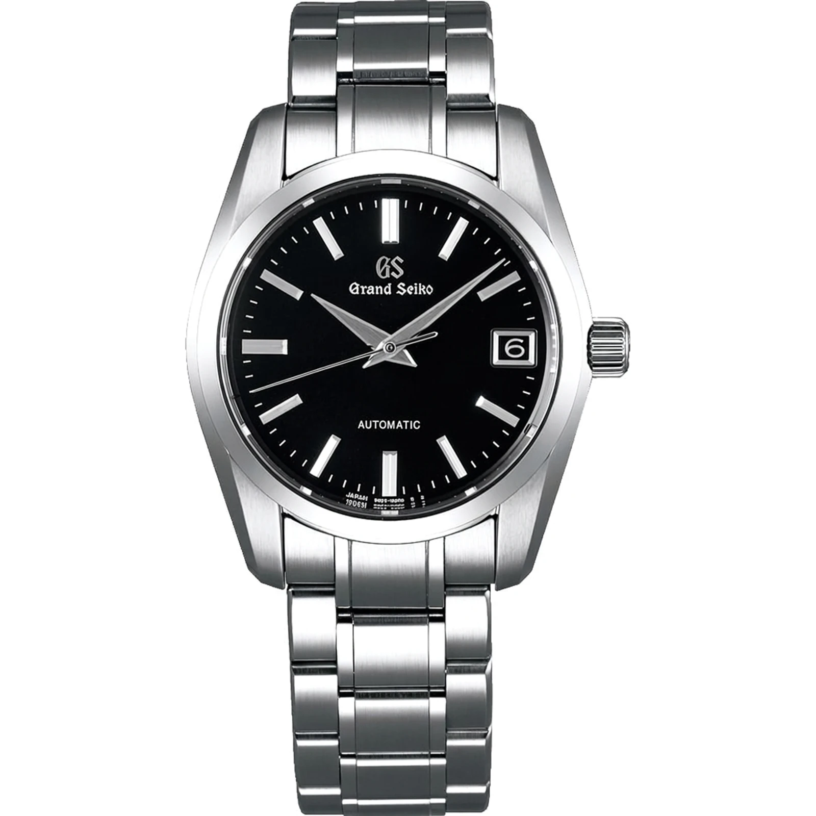 Grand Seiko Heritage Collection Mechanical Automatic 3-Day, 37mm entry-point, black dial SBGR253