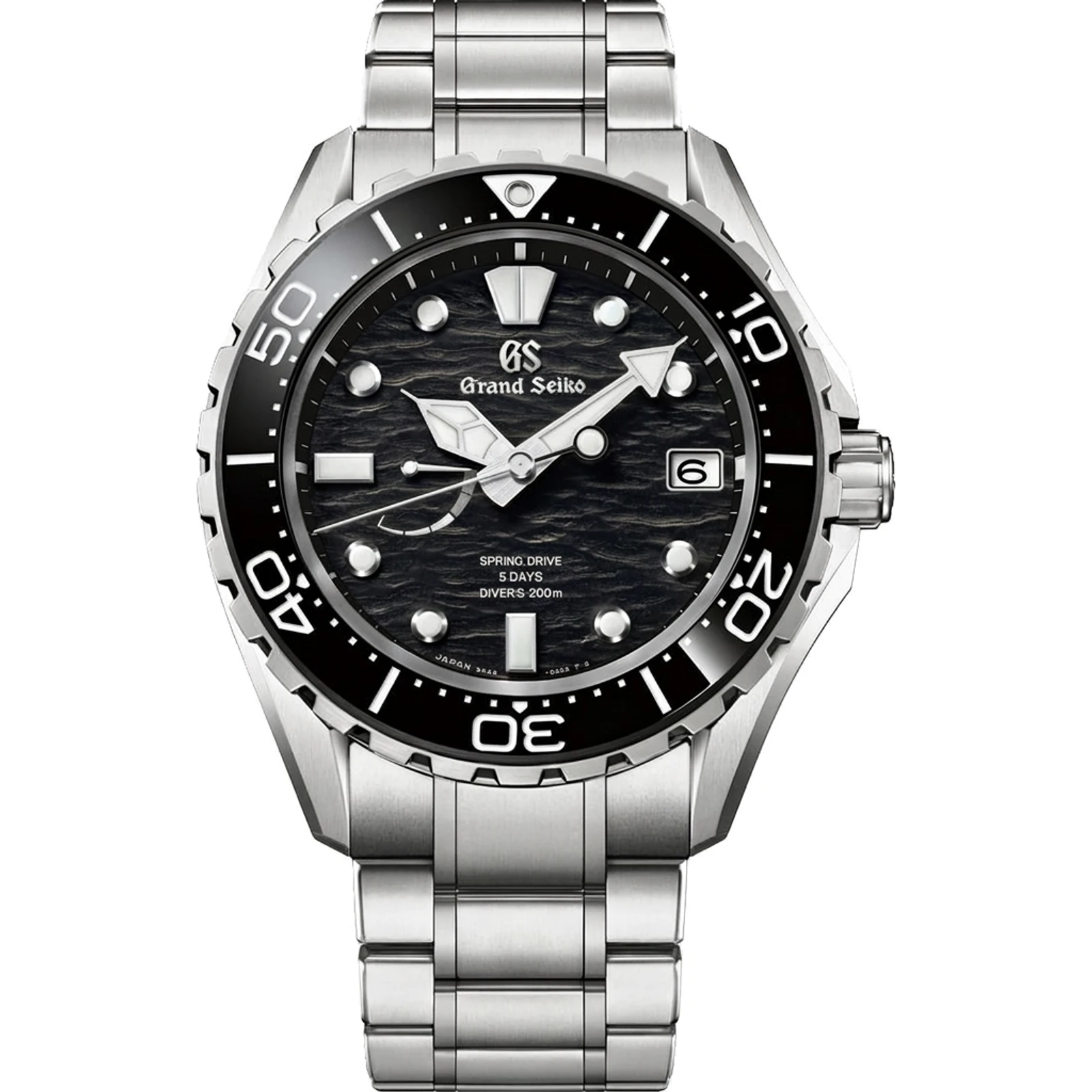 Grand Seiko Evolution 9 Collection Spring Drive 120-hour Automatic Diver's 200m "Black Stream" SLGA015