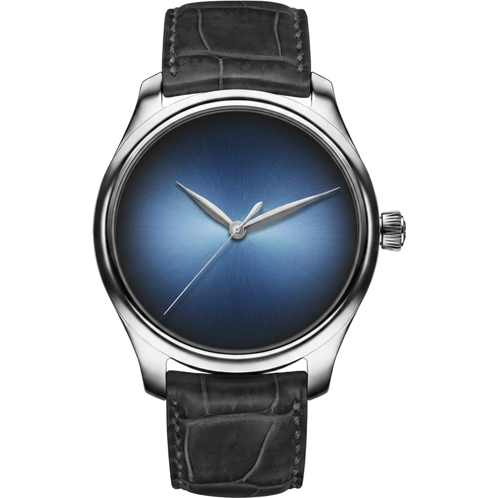 H. Moser & Cie. Endeavour Centre Seconds Concept, Funky Blue Fumé, White Gold, LE100 1200-0215