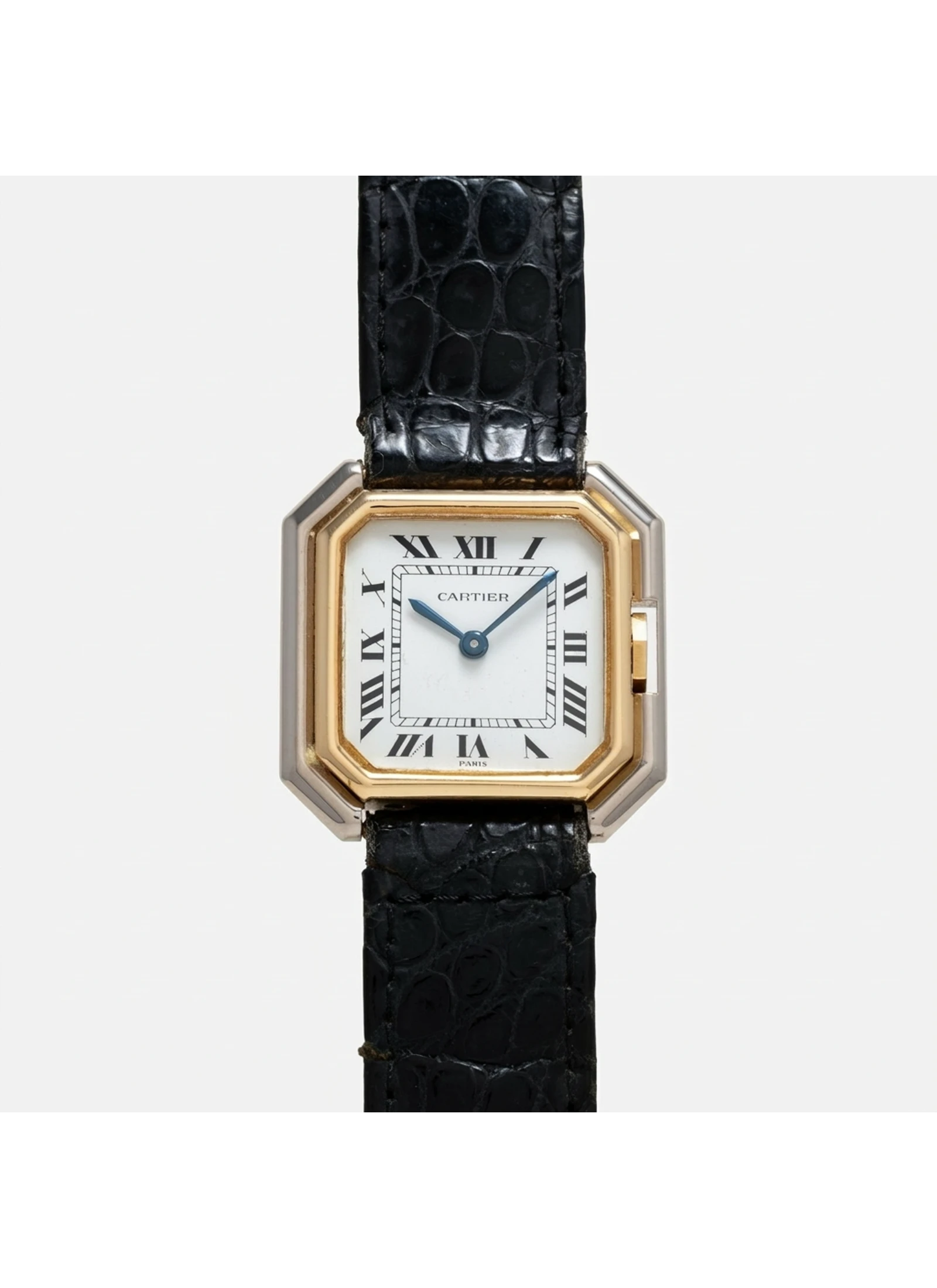Cartier Ceinture Paris Large GM 27mm 18k and Deployment buckle 7809