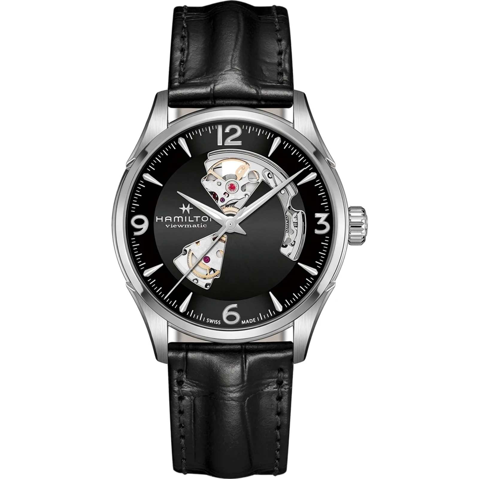 Hamilton Jazzmaster Open Heart Auto (black dial) H32705731