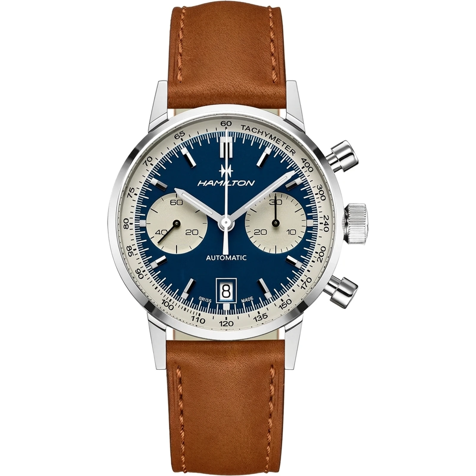 Hamilton Intra-Matic Auto Chrono (blue dial) H38416541