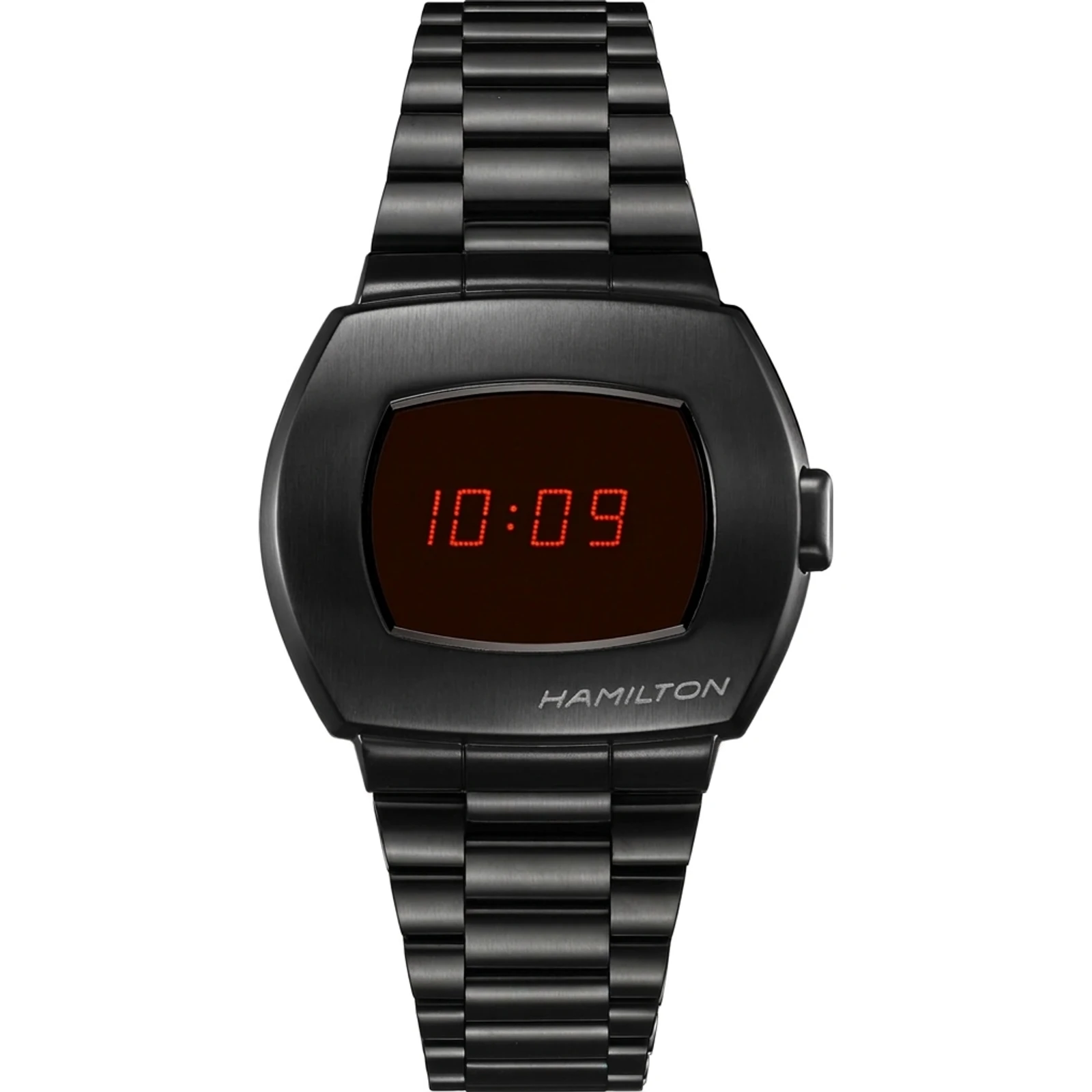 Hamilton American Classic PSR Digital Quartz (black-coated steel) H52404130