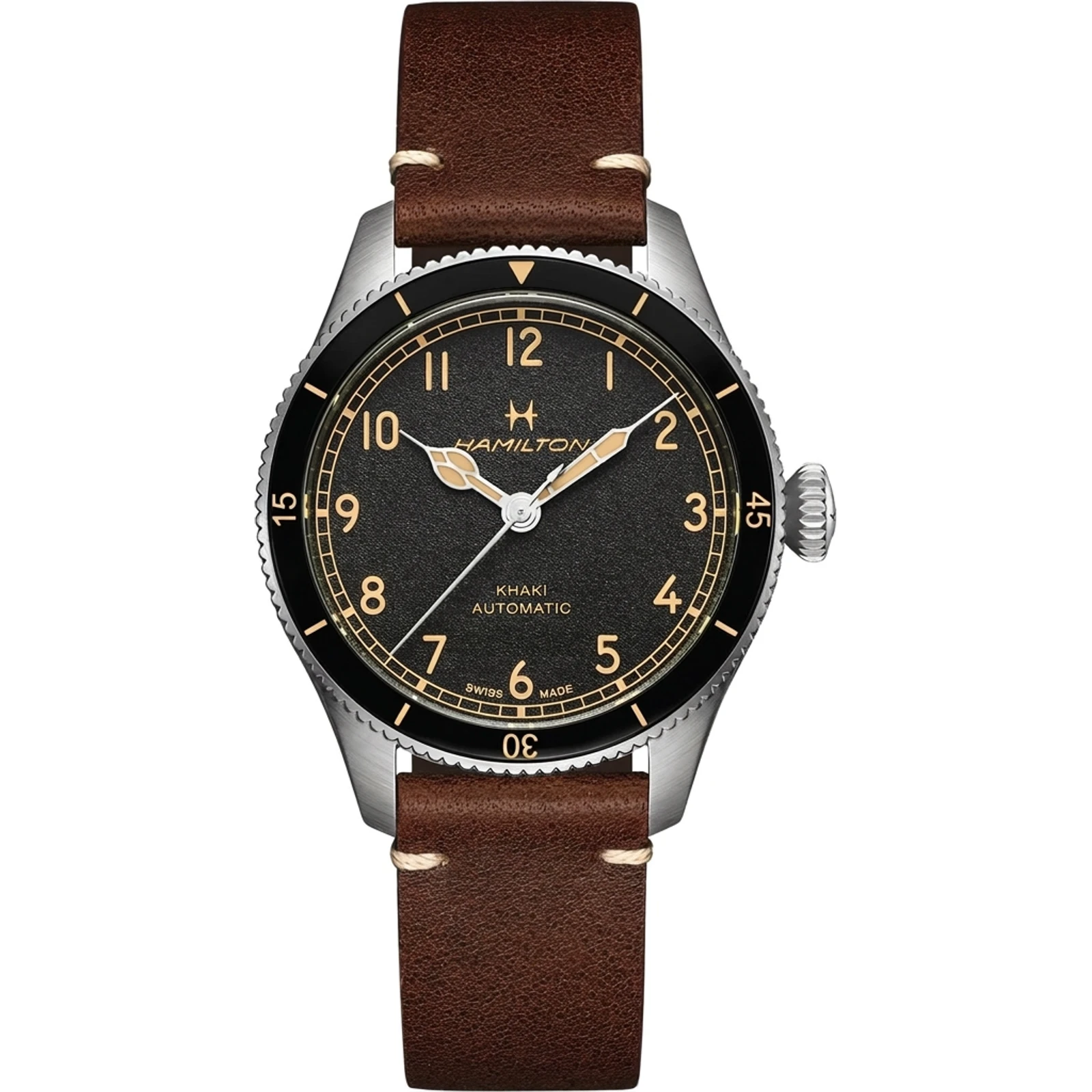 Hamilton Khaki Aviation Pilot Pioneer Auto (black dial) H76205530
