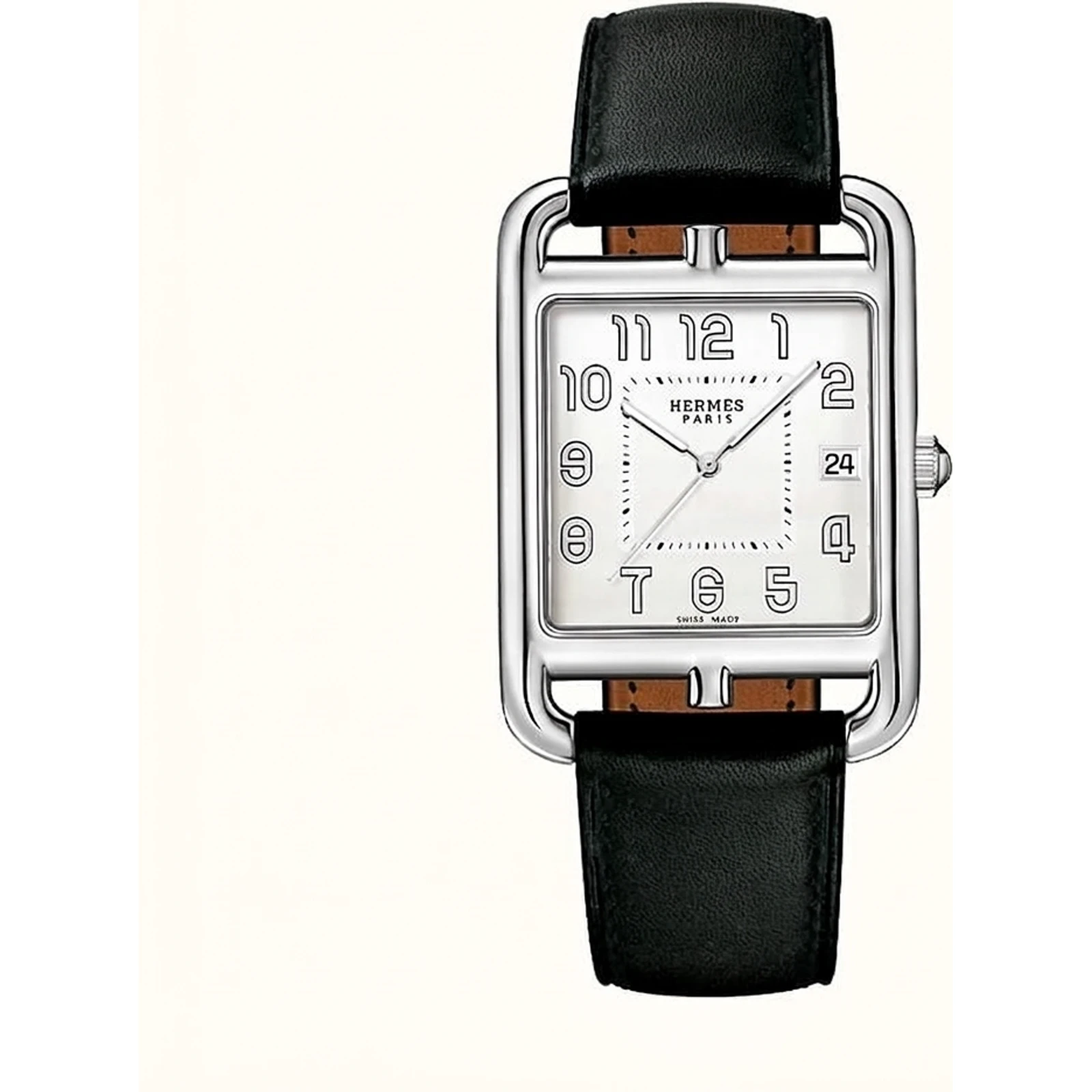 Hermès Cape Cod watch, 41 mm W044347WW00