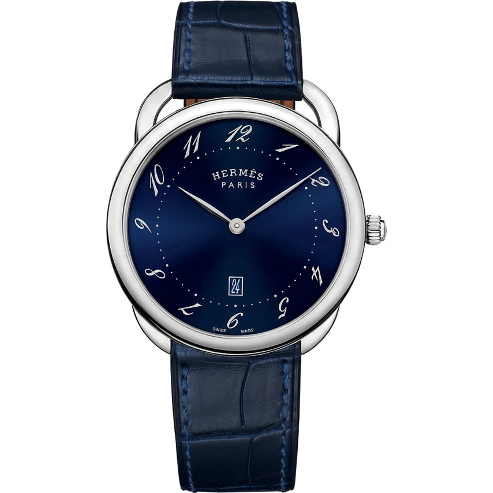 Hermès Arceau watch, 40 mm W055765WW00