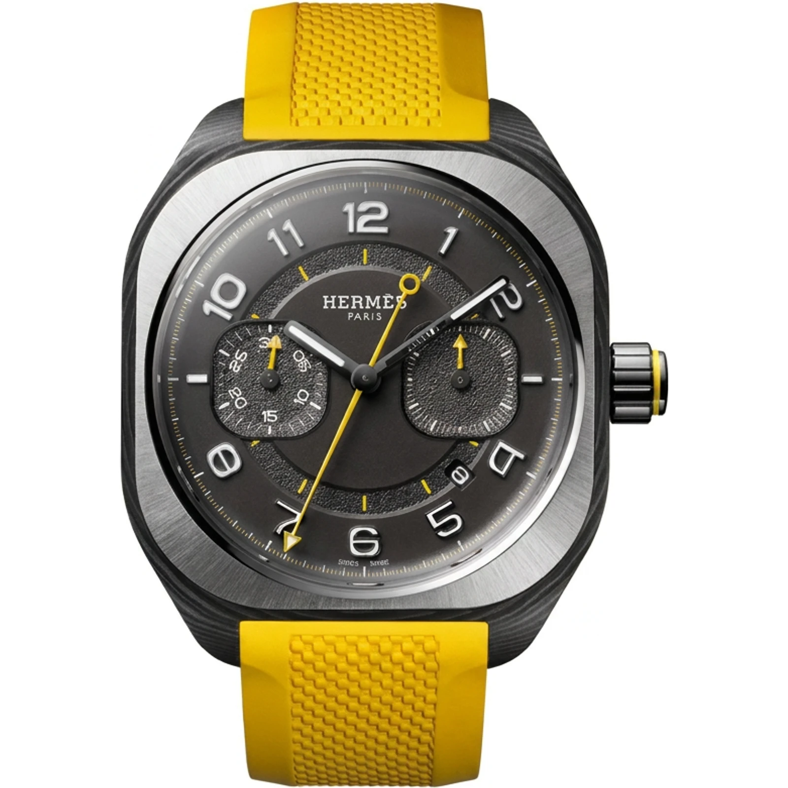 Hermès H08 Chronographe watch, 45 mm W403131WW00
