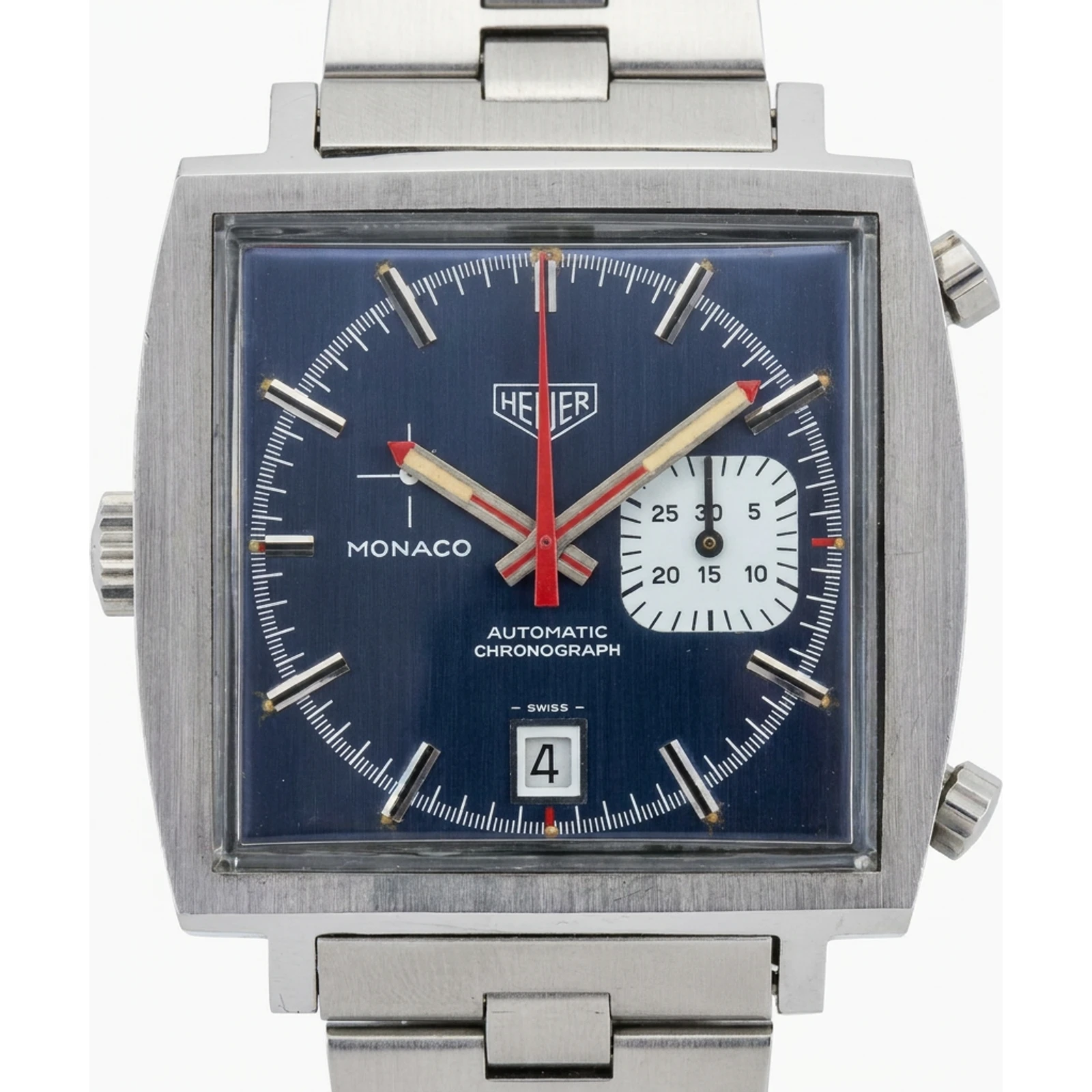 Heuer Monaco Ref. 1533B (Calibre 15, blue dial)
