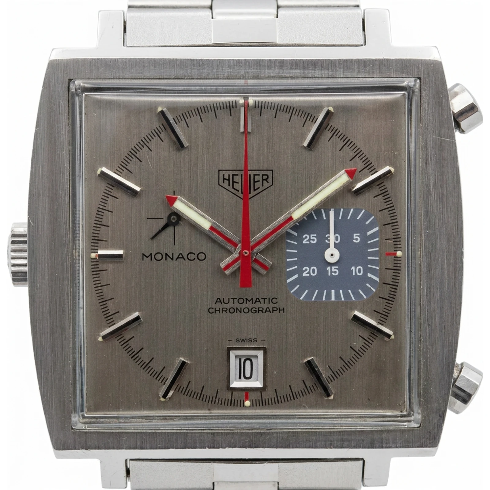 Heuer Monaco Ref. 1533G (Calibre 15, grey dial)