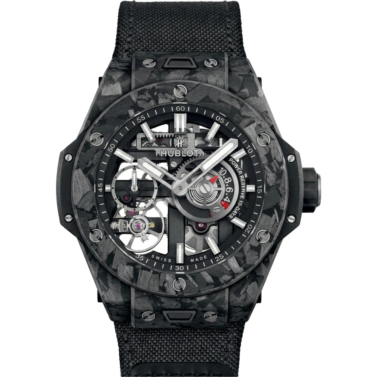 Hublot Big Bang MECA-10 42mm Frosted Carbon 444.QN.1170.NR