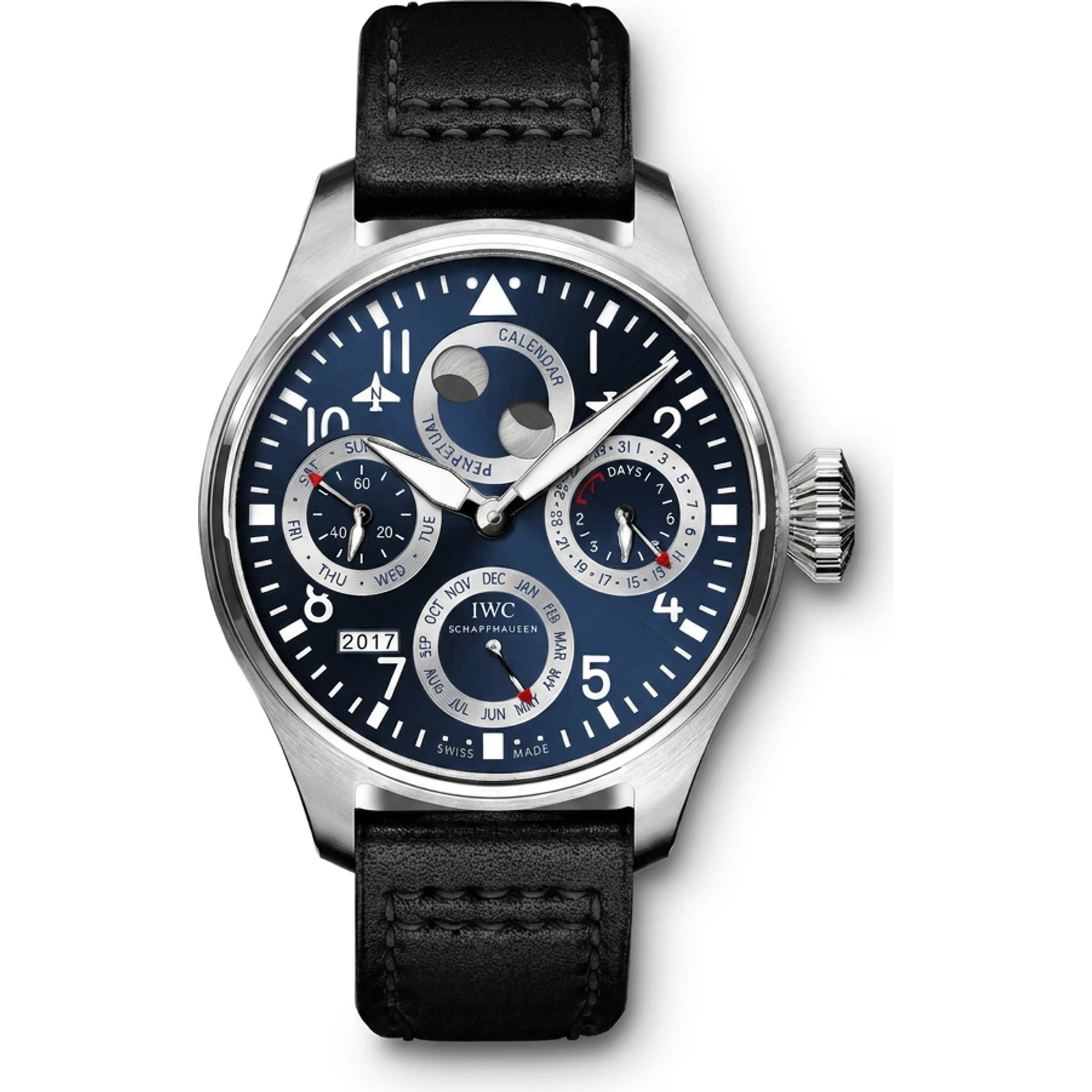 IWC Big Pilot's Watch Perpetual Calendar Laureus Boutique "Milano" IW502641