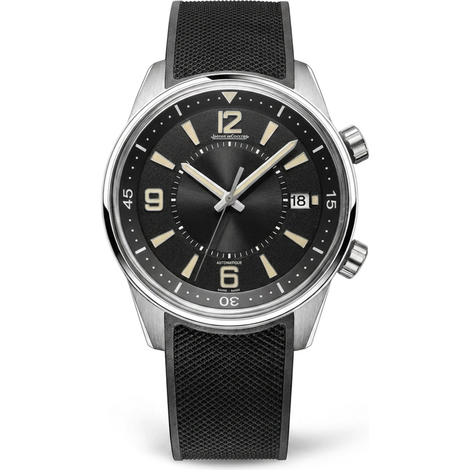 Jaeger-LeCoultre Polaris Date 42mm Stainless Steel Black Dial Q906867J