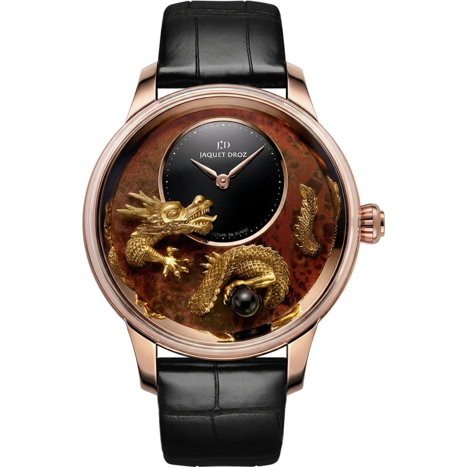 Jaquet Droz Petite Heure Minute Relief Dragon J005023292
