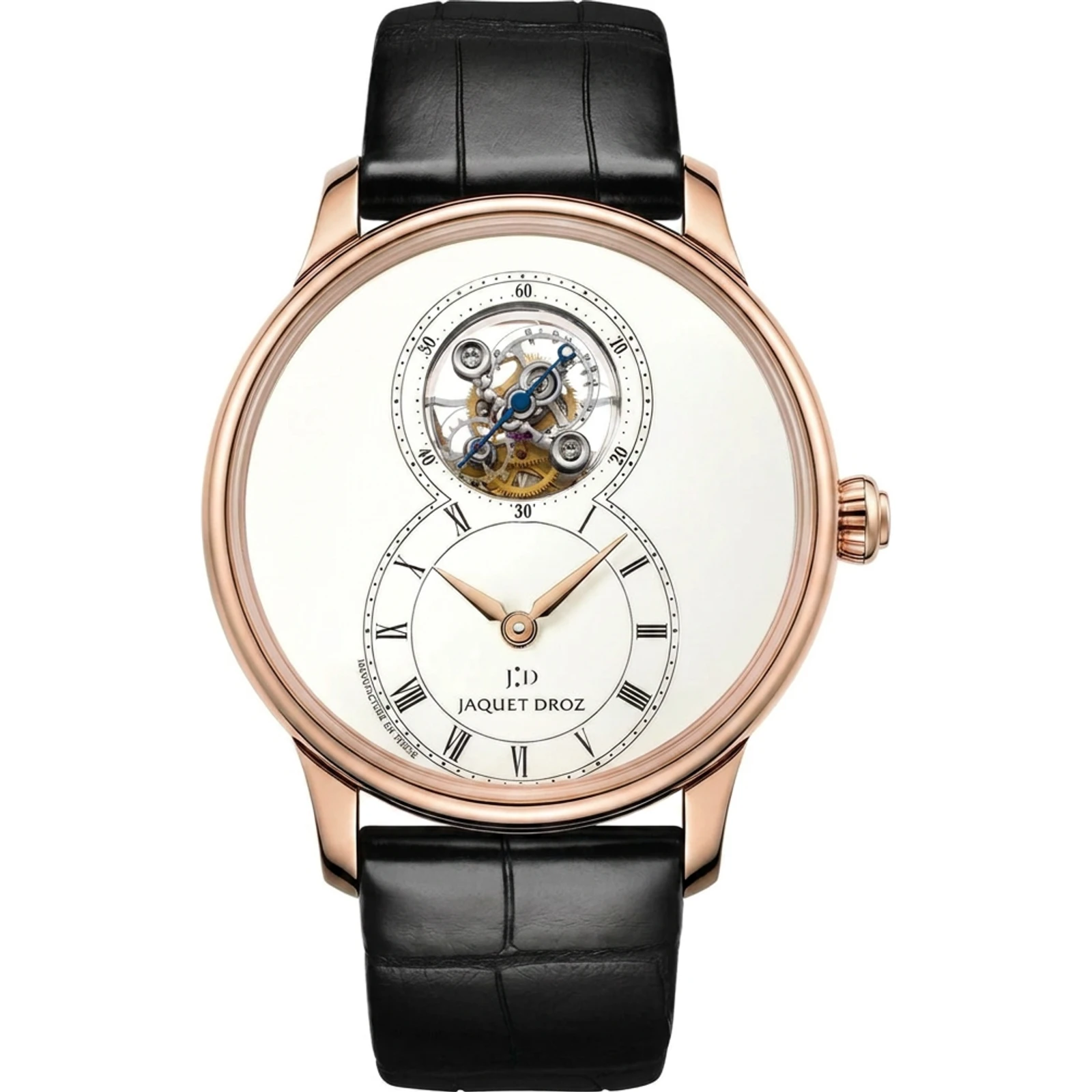 Jaquet Droz Grande Seconde Tourbillon, ivory Grand Feu enamel J013013200