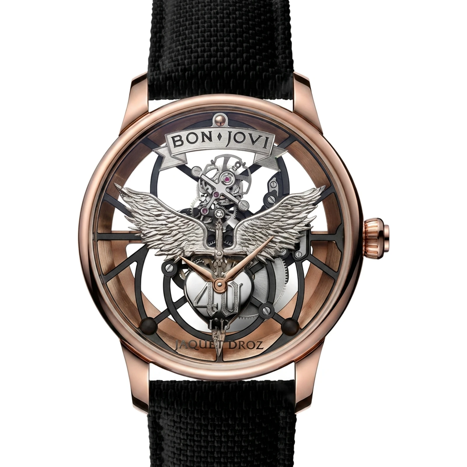 Jaquet Droz Tourbillon Skelet Red Gold "Bon Jovi" J0135230061