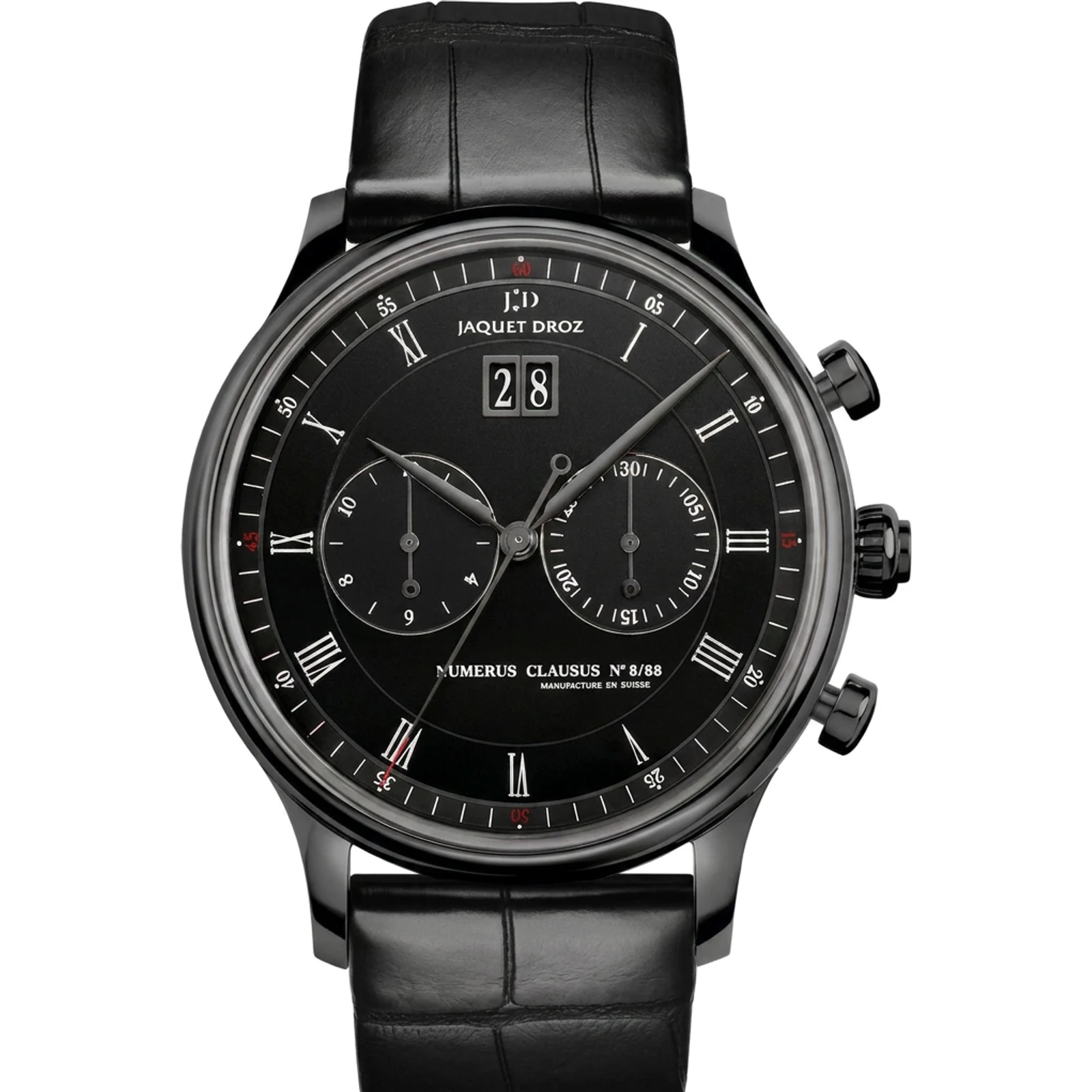 Jaquet Droz Astrale Chrono Grande Date Black J024038201