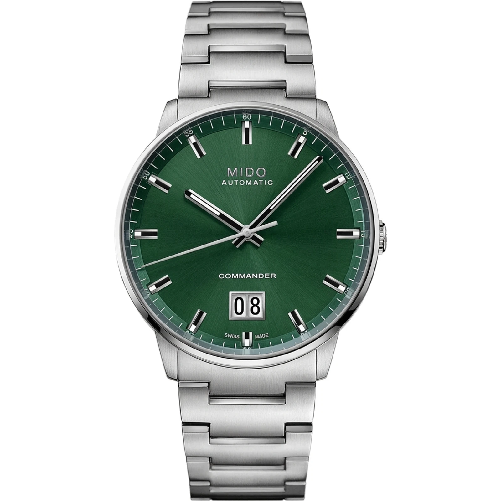 MIDO Commander Big Date | M0216261109100 M021.626.11.091.00