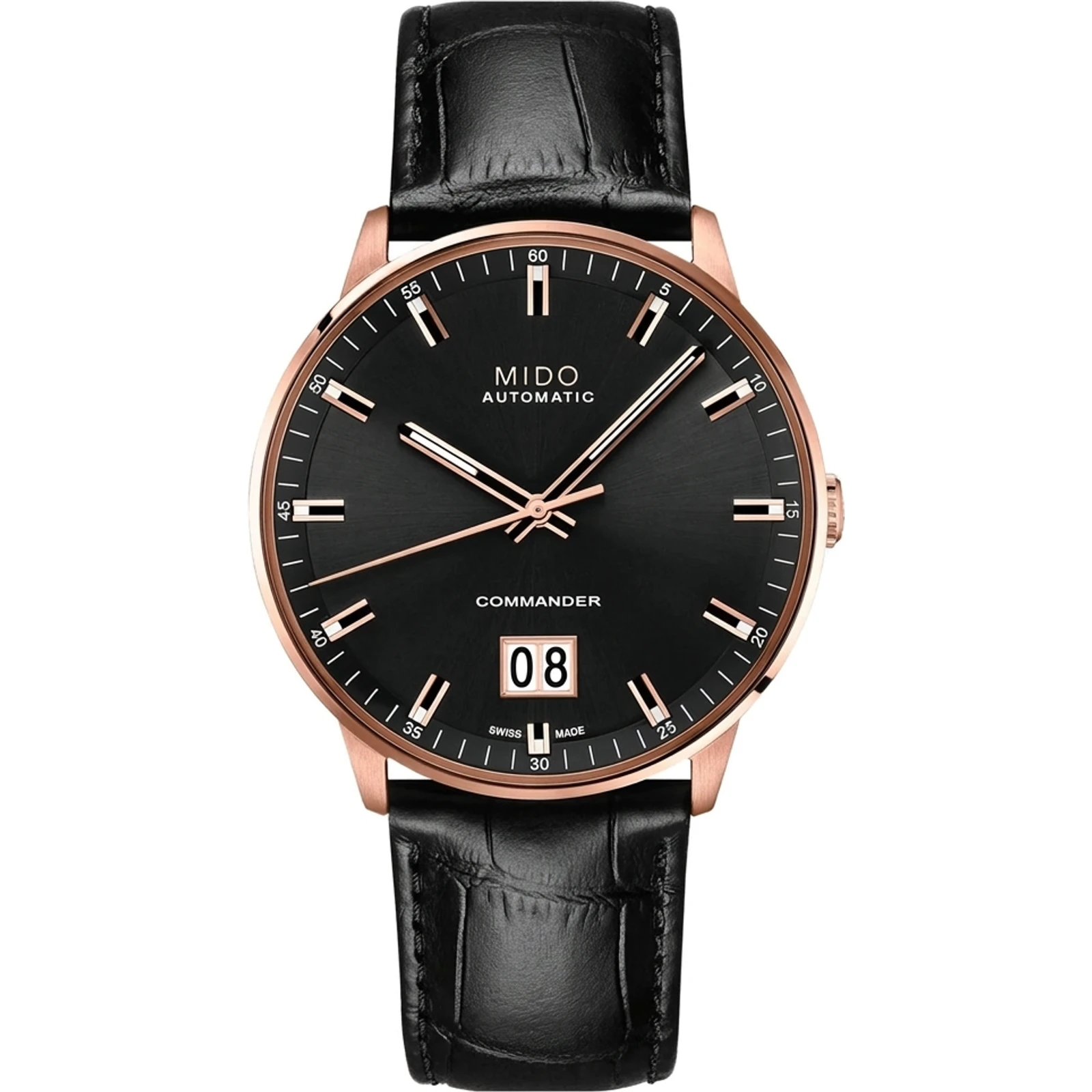 MIDO Commander Big Date | M0216263605100 M021.626.36.051.00