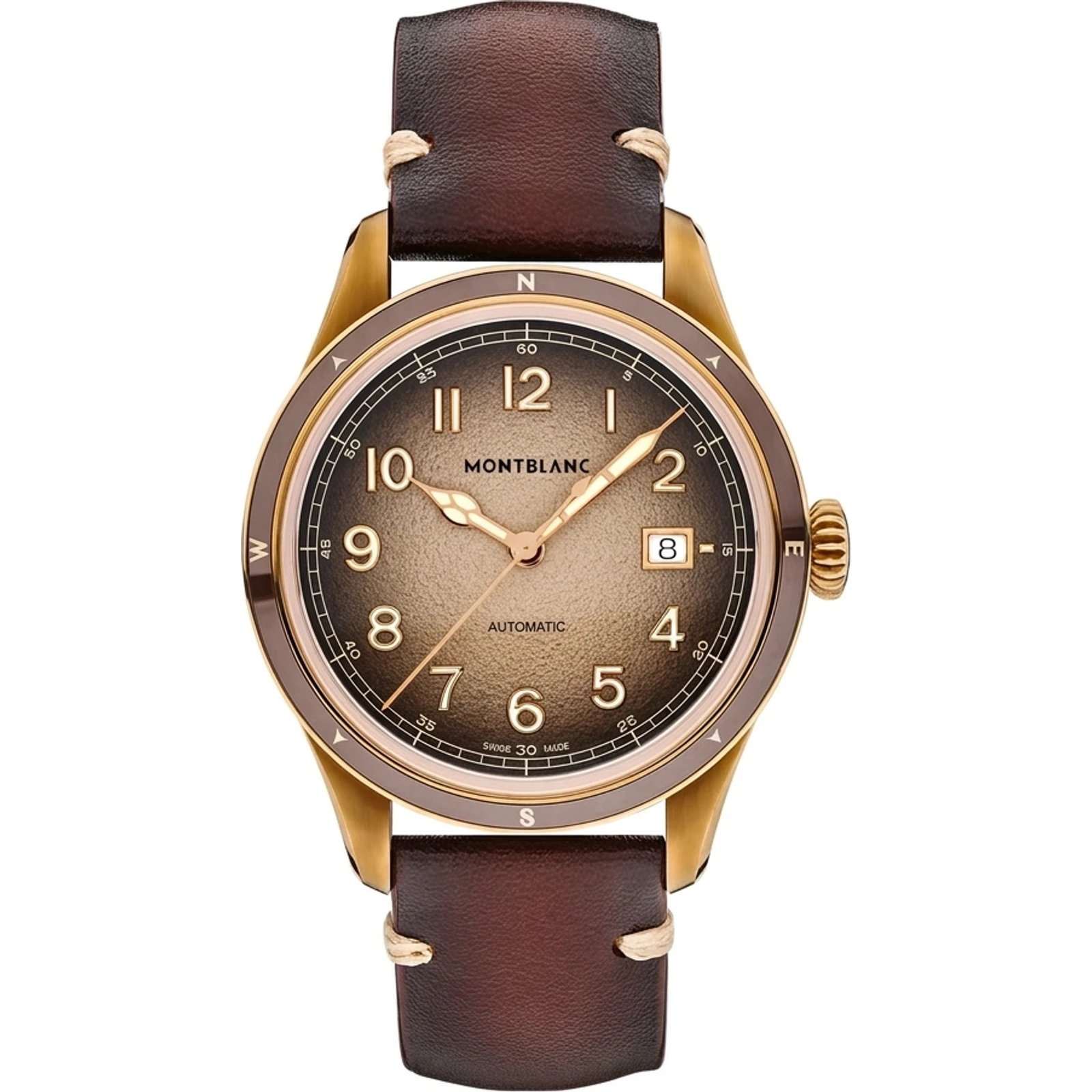 Montblanc 1858 Automatic Date 0 Oxygen MB134339