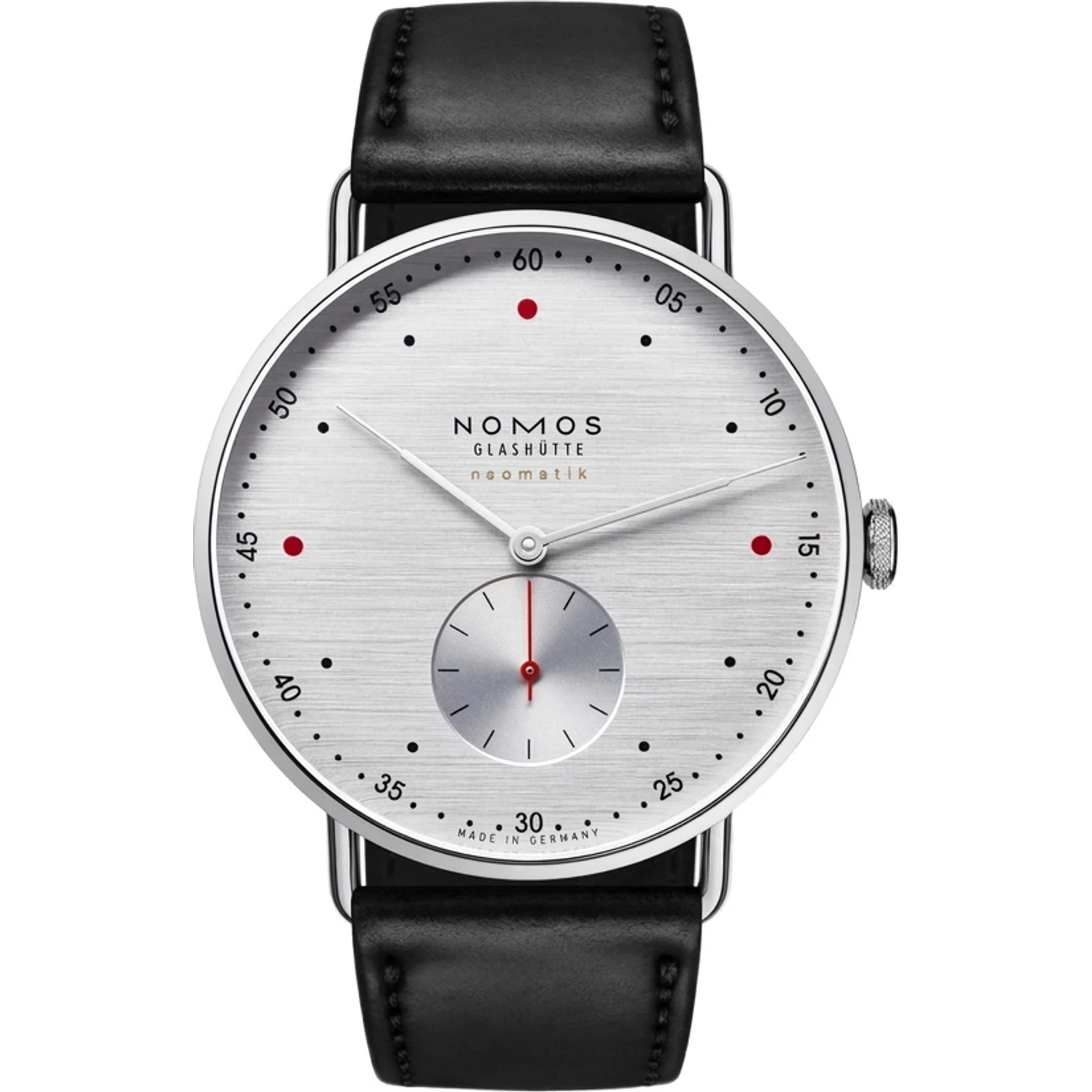 NOMOS Metro neomatik 39 silvercut 1114
