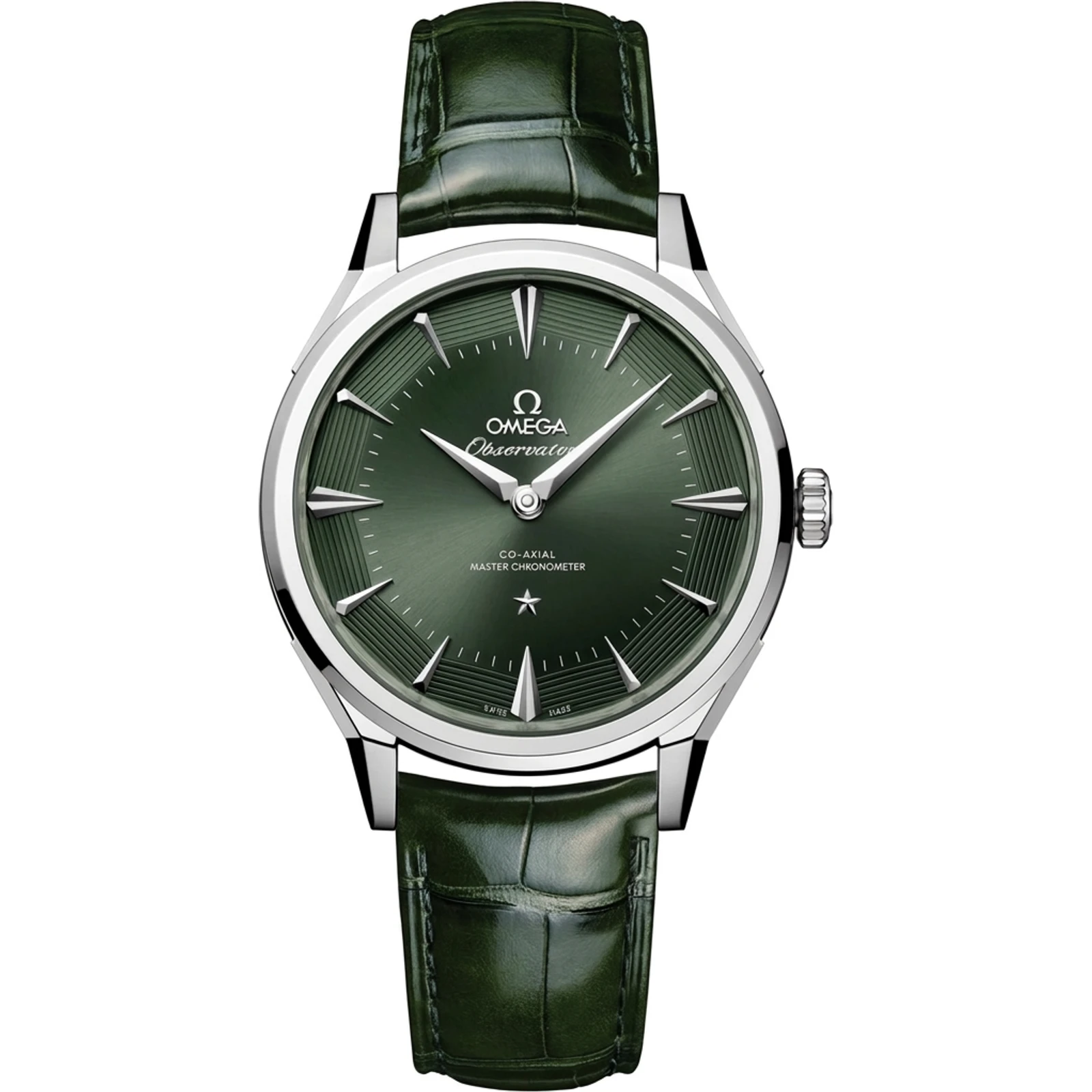 Omega Constellation Observatory Co-Axial Master Chronometer 39.4mm, O-MEGASTEEL, green dial 140.13.39.21.10.001