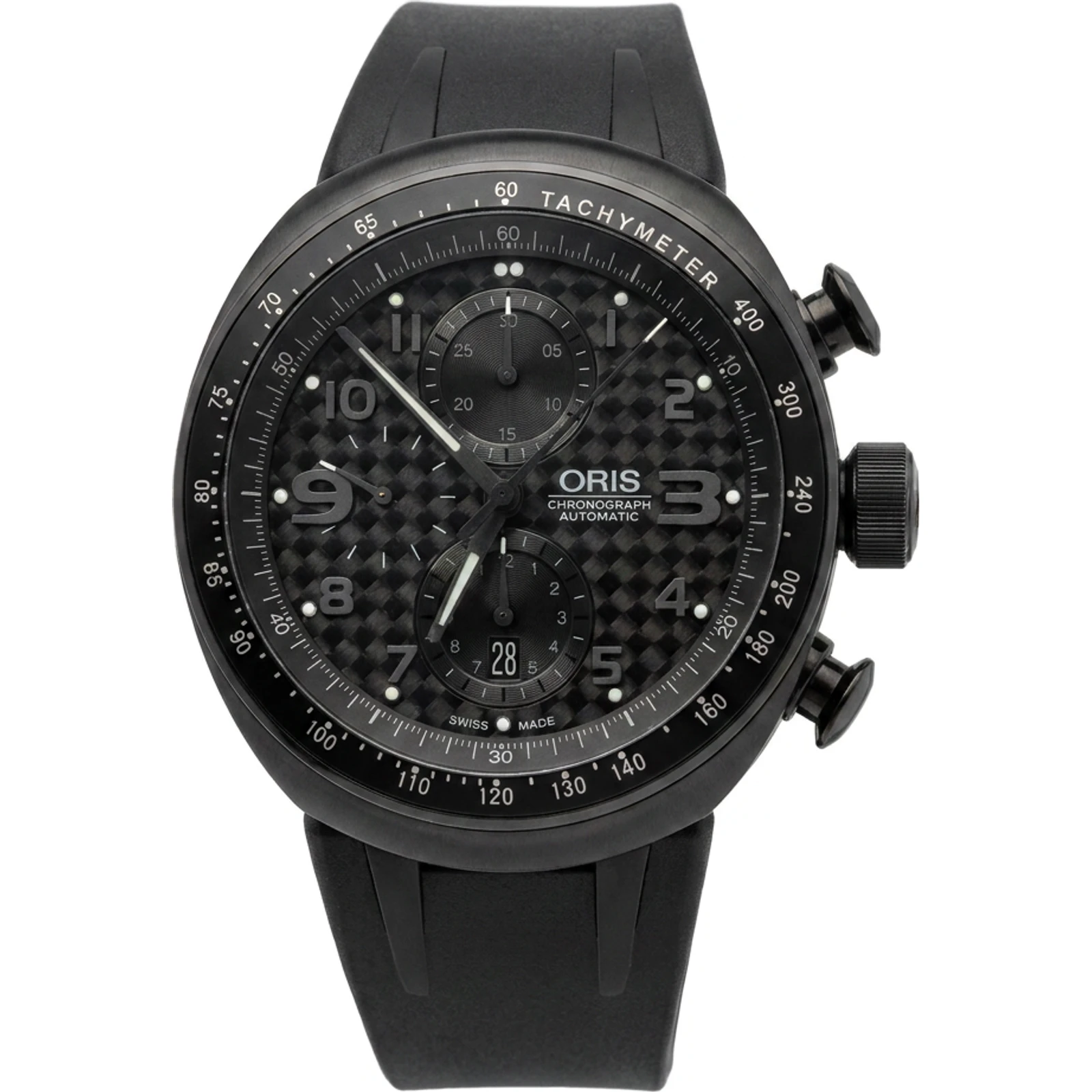 All Black Oris TT3 Titanium 01 674 7611 7764-RS