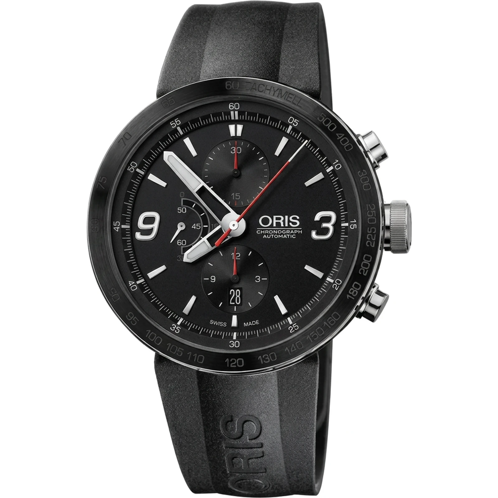 Oris TT1 Chronograph (black, rubber) 01 674 7659 4174-RS