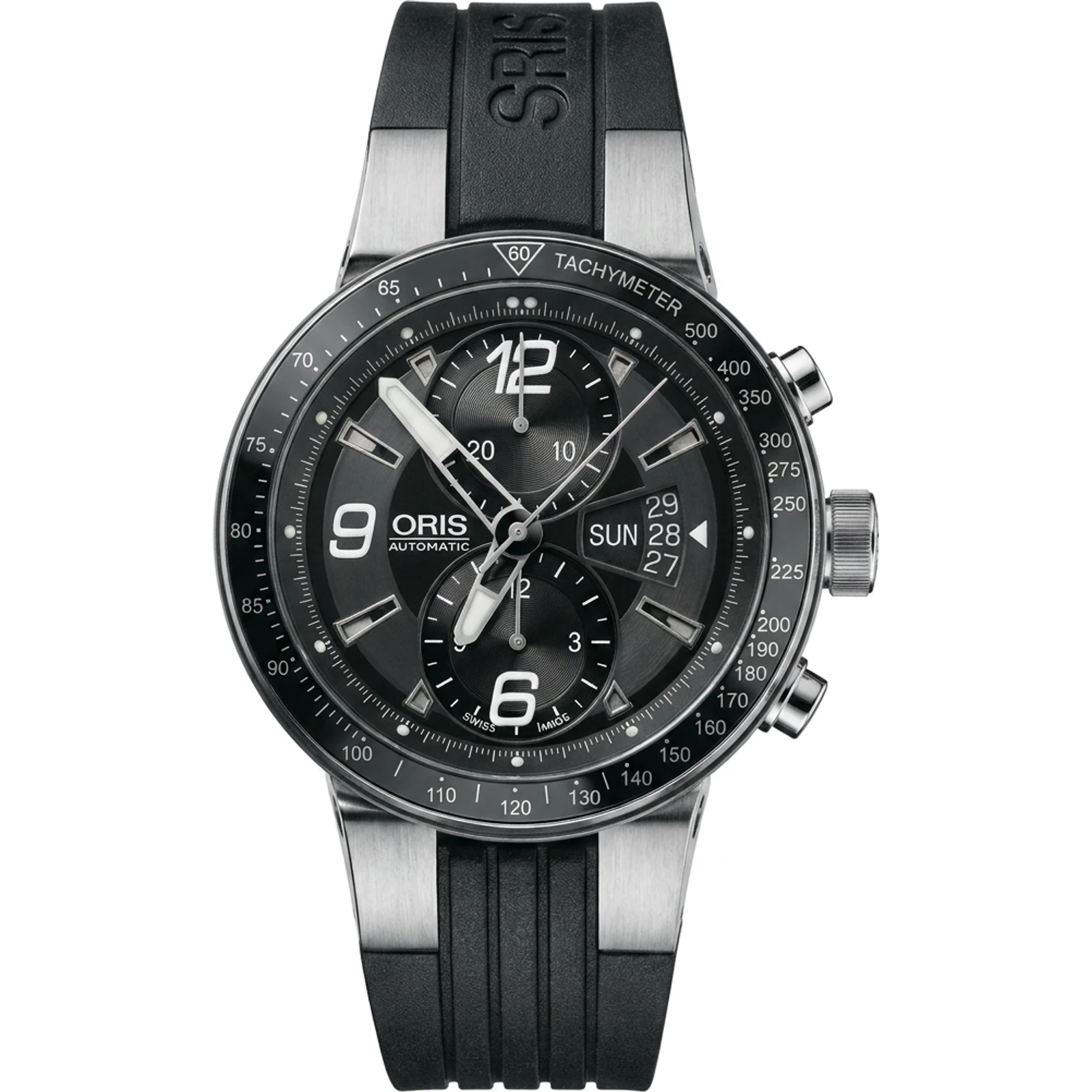 Oris Williams F1 Team Chrono 3 Date (rubber) 01 679 7614 4164-RS