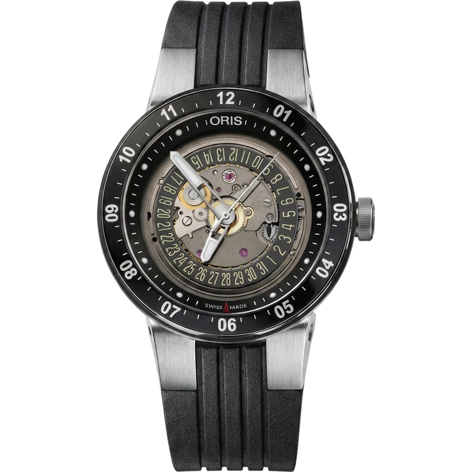 Oris Williams F1 Team Skeleton Engine 01 733 7613 4114-RS