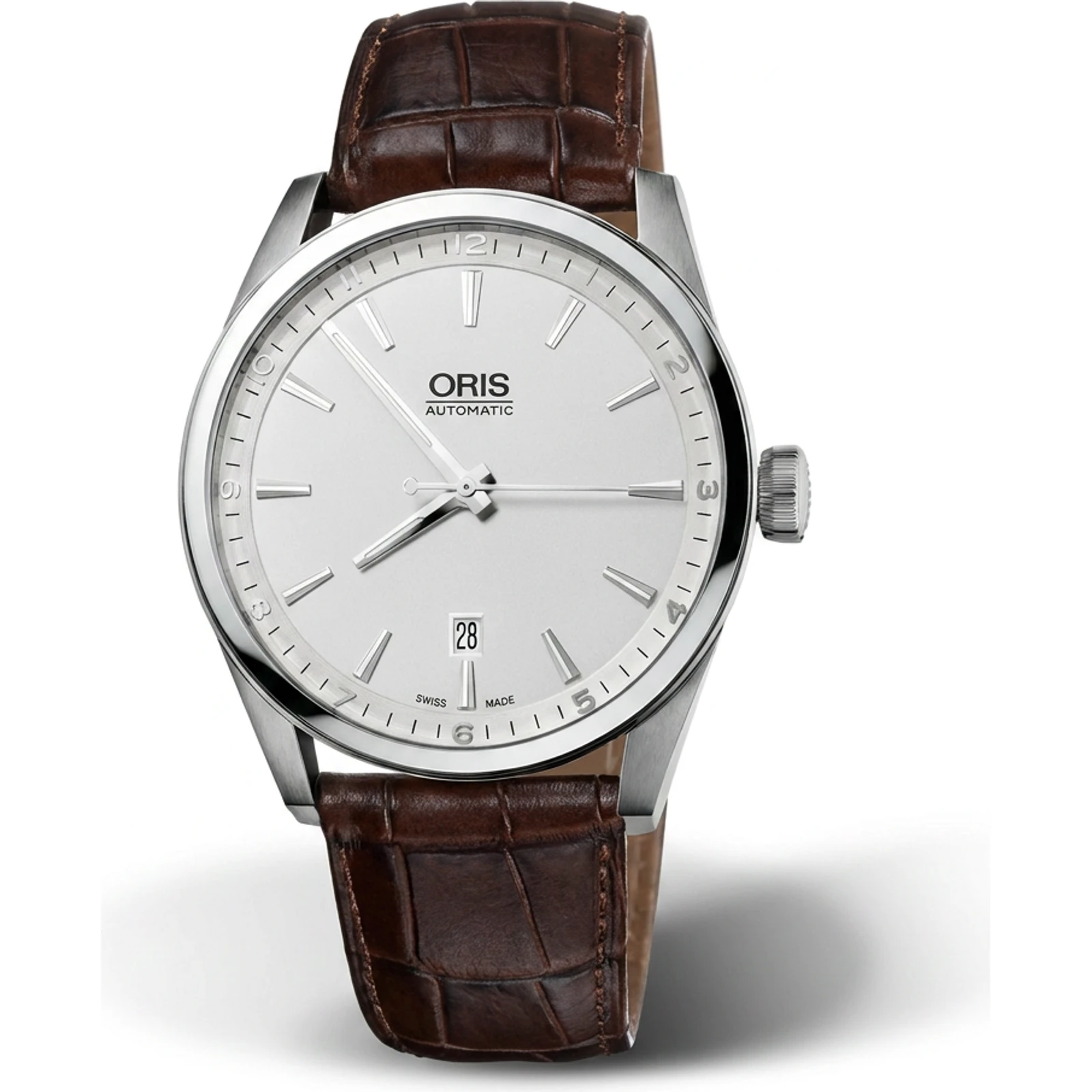 Oris Artix Date Silver Automatic 01 733 7642 4051 LB