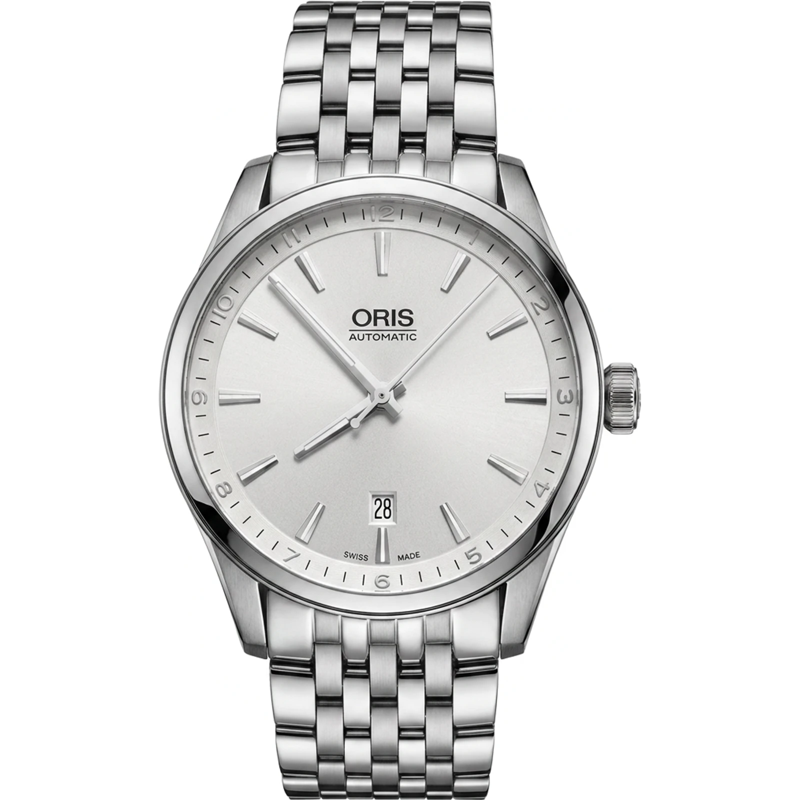 Oris Artix Date Silver Automatic 01 733 7642 4051 MB