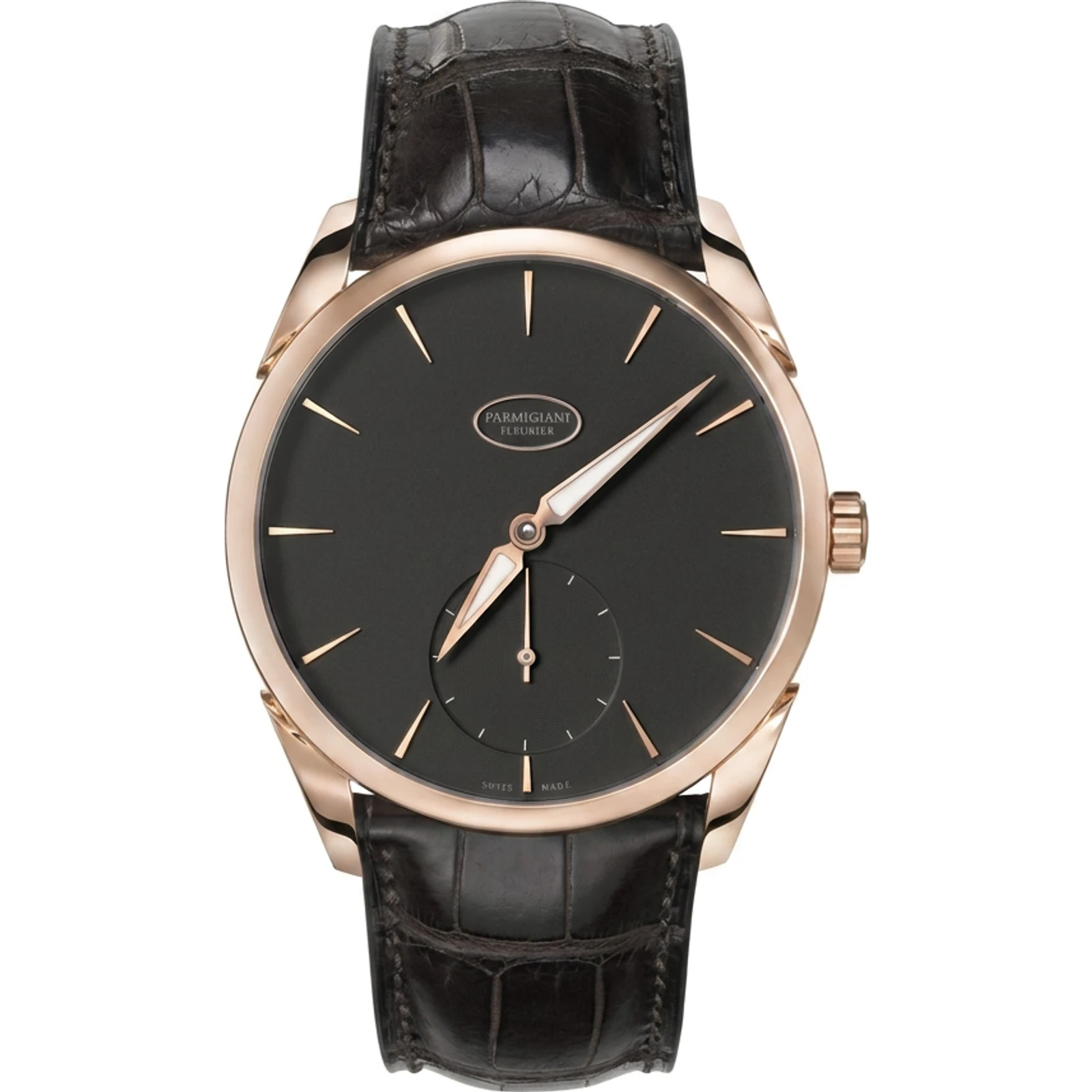 Parmigiani Fleurier Tonda 1950 Pink Gold Black Dial PFC267-1000300
