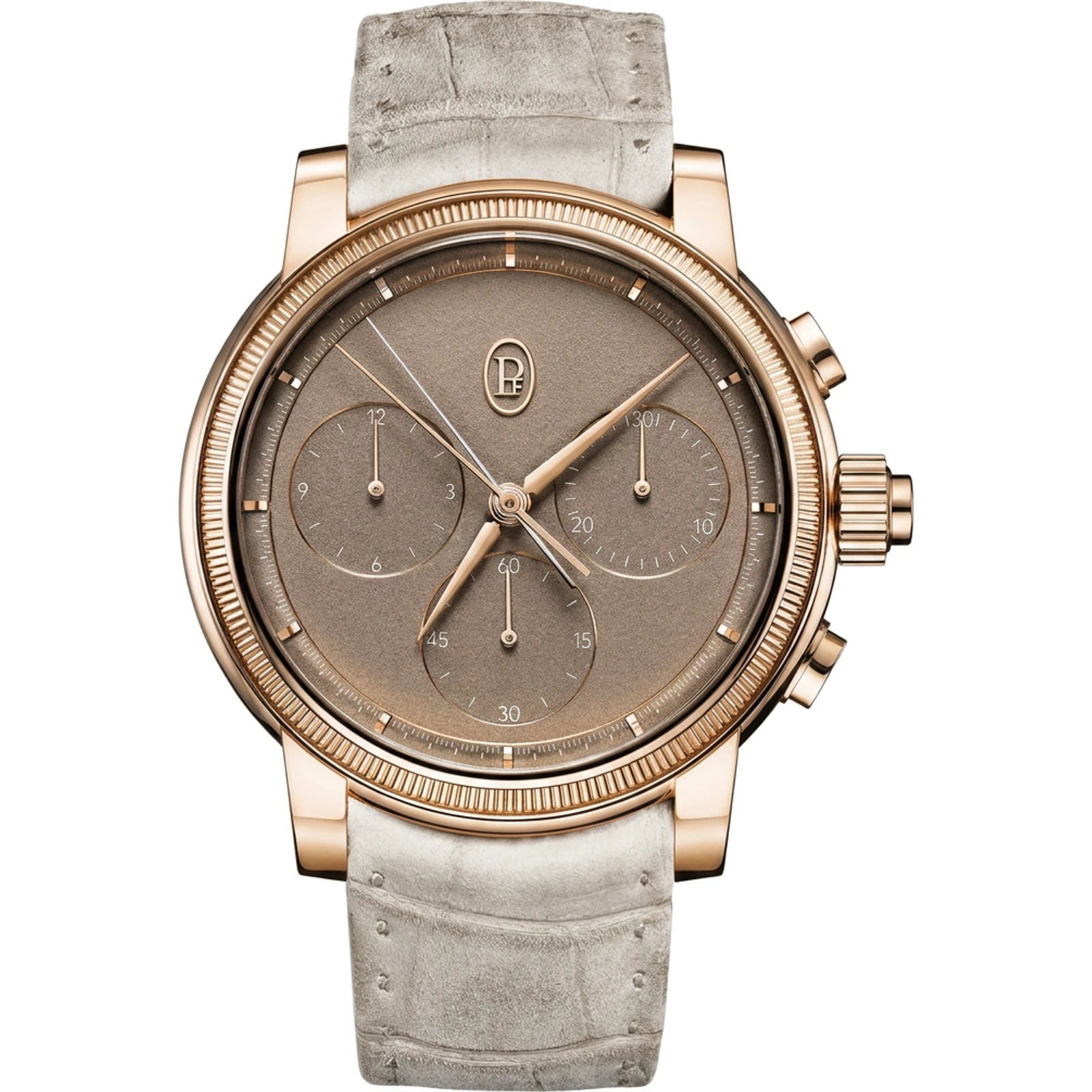 Parmigiani Fleurier Toric Chronograph Rattrapante, rose gold, Natural Umber PFH951-2010001-300181