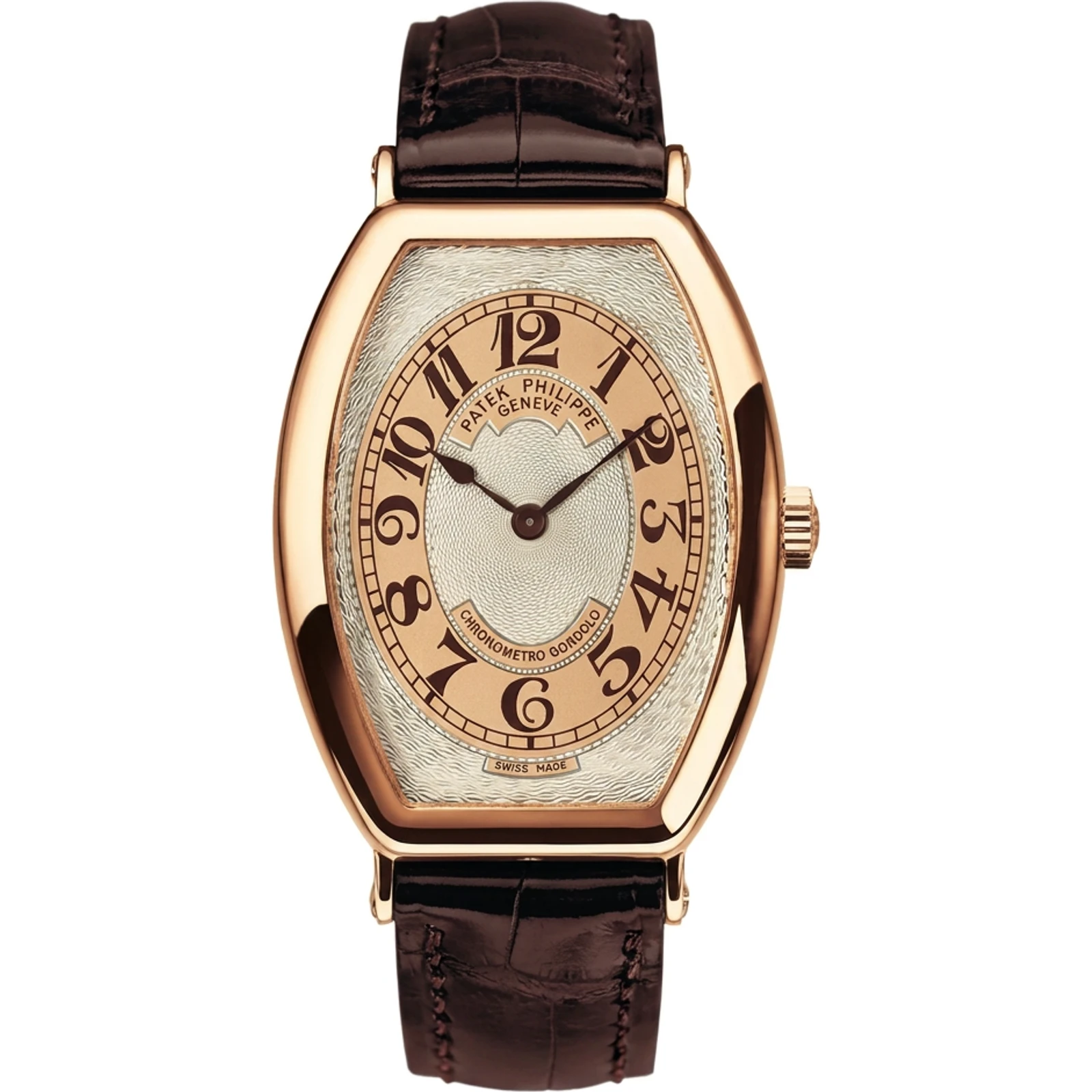 Patek Philippe Gondolo Chronometro, tonneau, Breguet numerals 5098