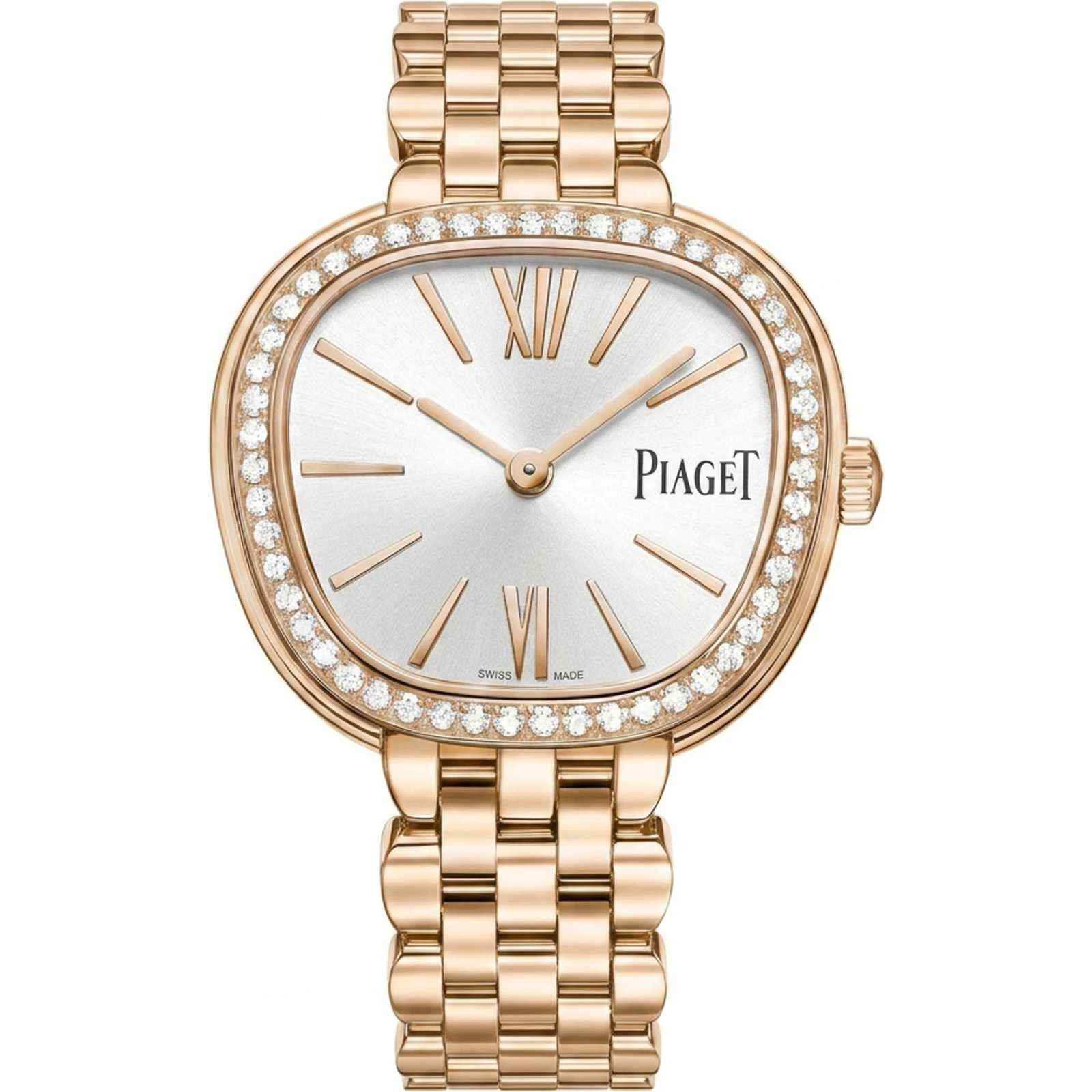 Piaget Sixtie Rose Gold Diamond Watch G0A50304