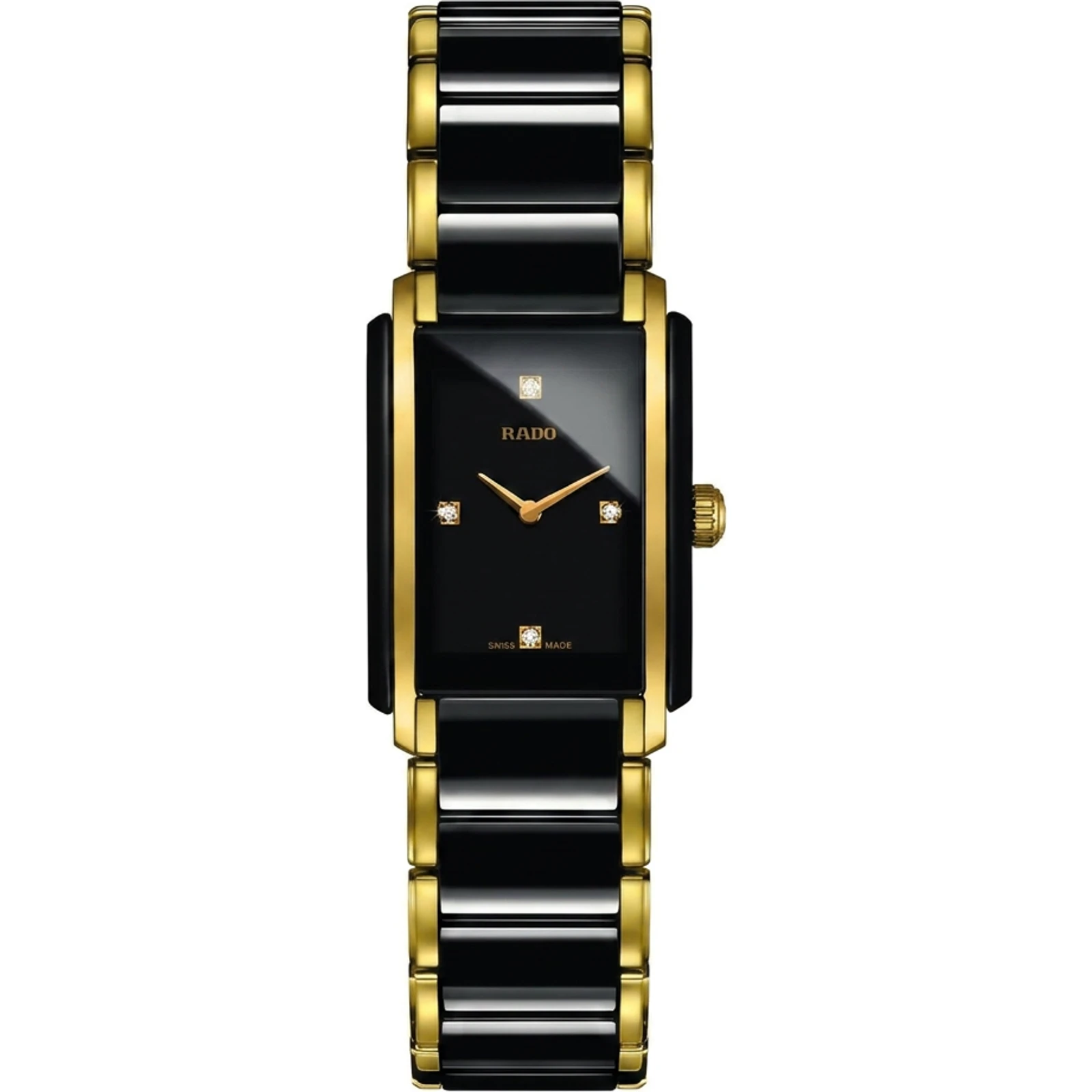Rado Integral Diamonds, ceramic & stainless steel, women's R20845712