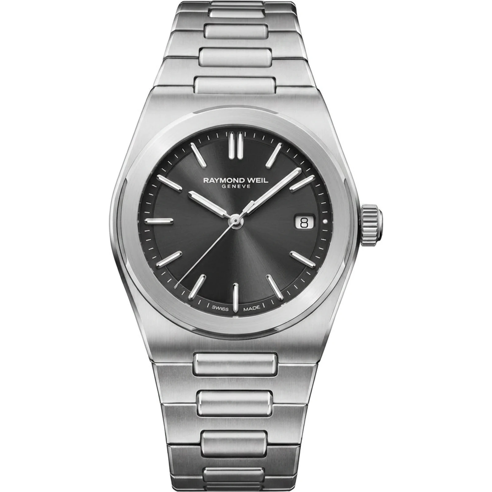 Raymond Weil A.R.T. Date, Graphite dial, stainless steel 1000-ST-20001