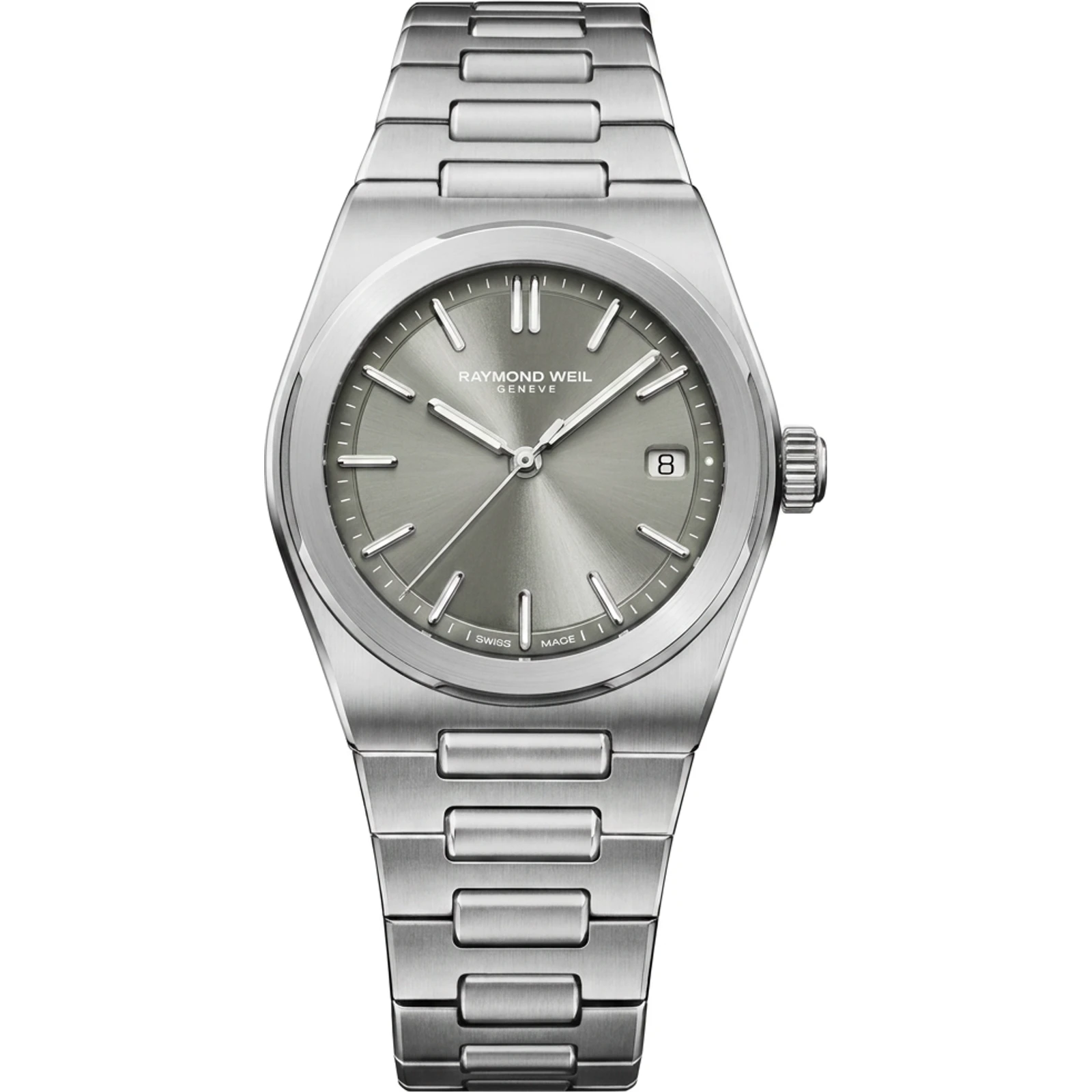 Raymond Weil A.R.T. Date, Sage Grey dial, stainless steel 1000-ST-52001