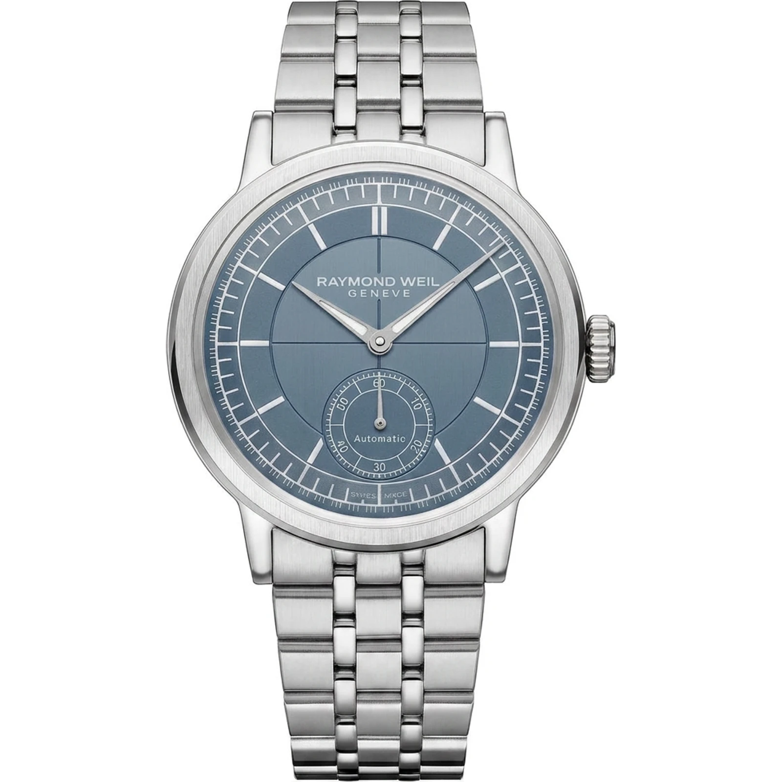 Raymond Weil Millesime Small Seconds, Denim Blue, bracelet 2930-ST-50011